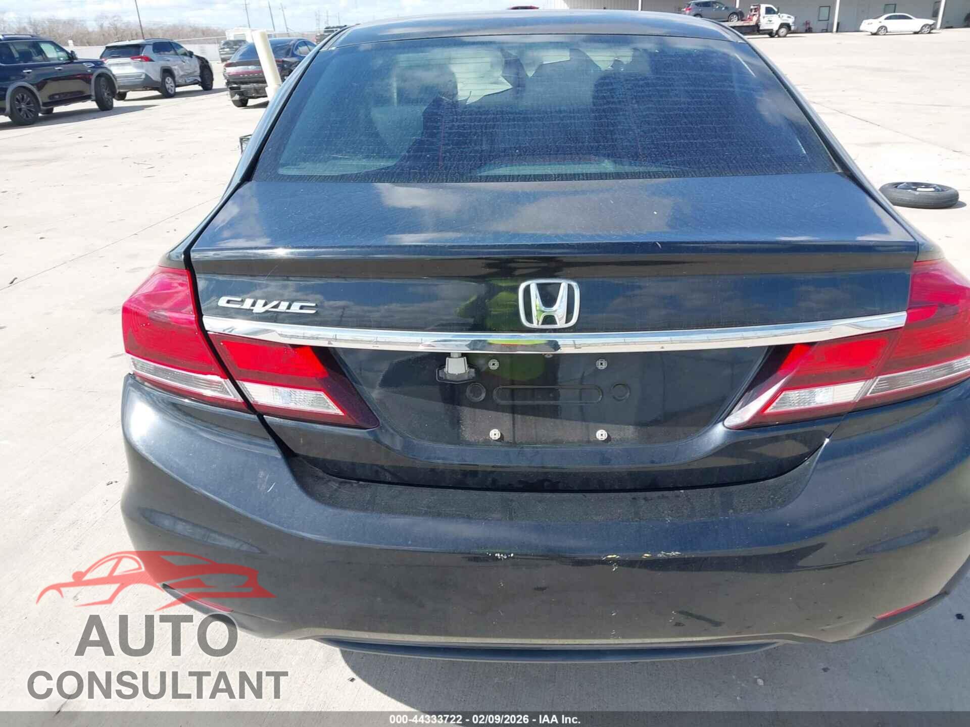 HONDA CIVIC 2013 - 19SFB2F82DE098605
