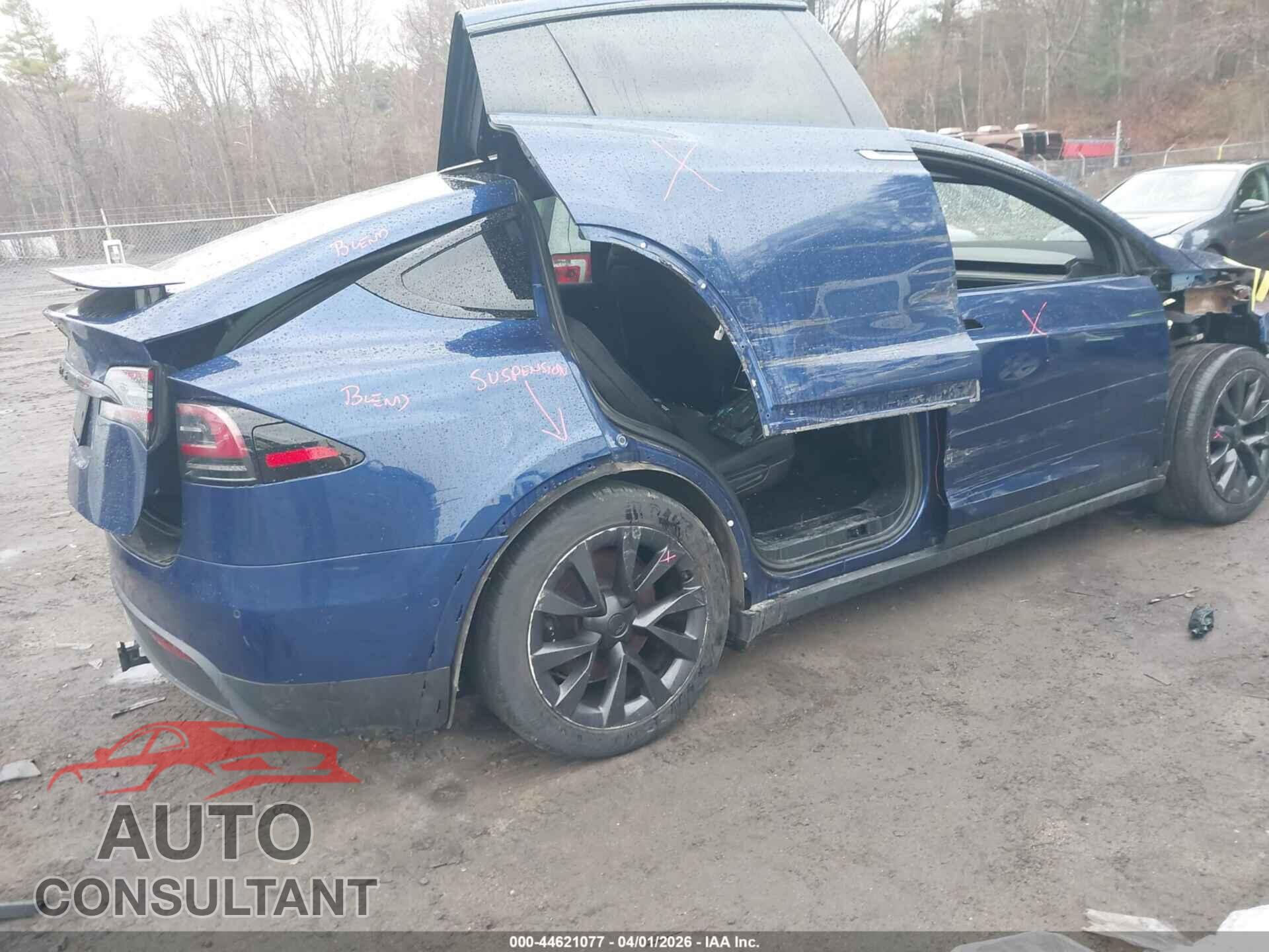TESLA MODEL X 2022 - 7SAXCDE50NF346305