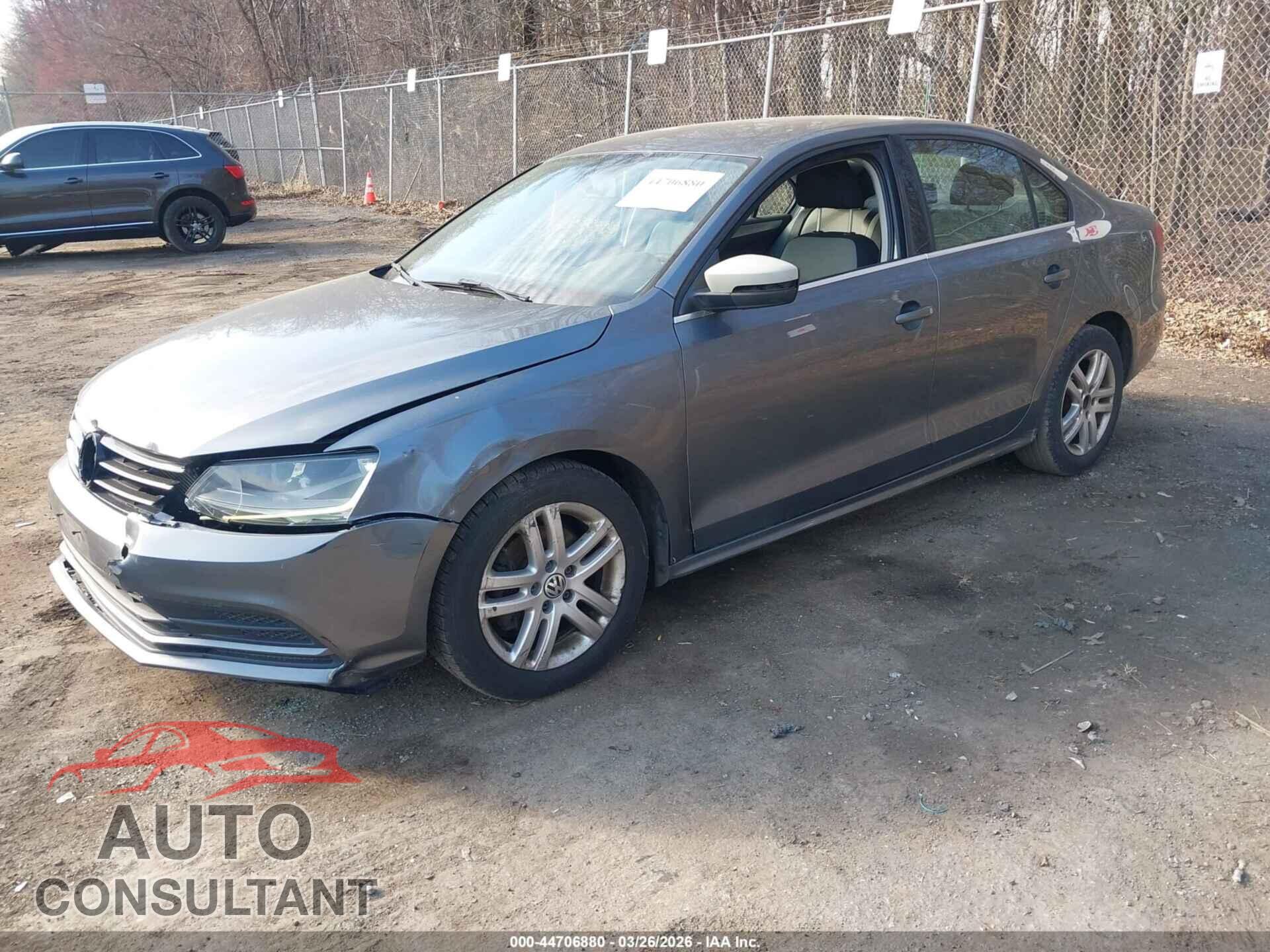 VOLKSWAGEN JETTA 2017 - 3VW2B7AJ3HM265035