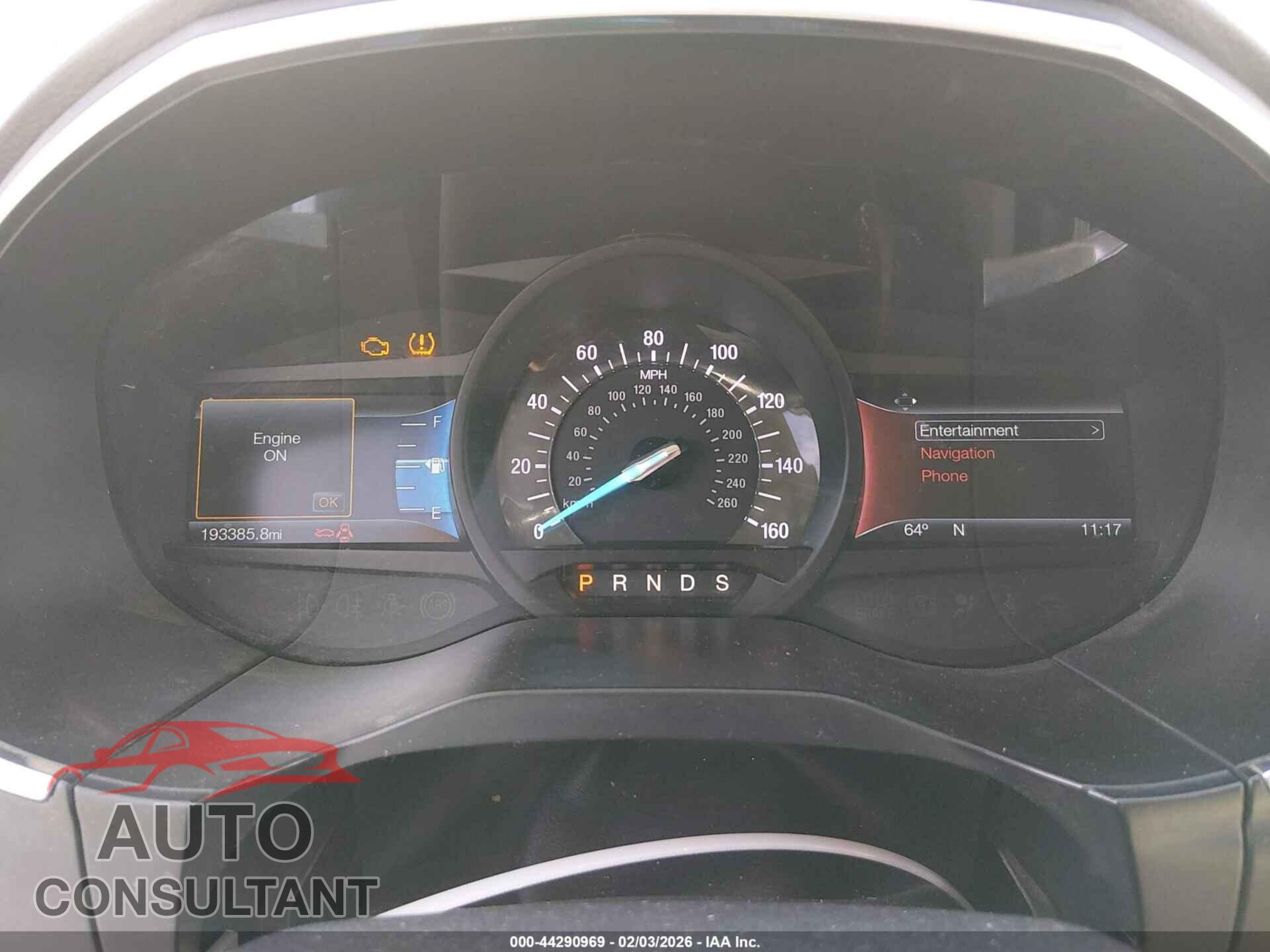 FORD EDGE 2017 - 2FMPK4K8XHBC70023