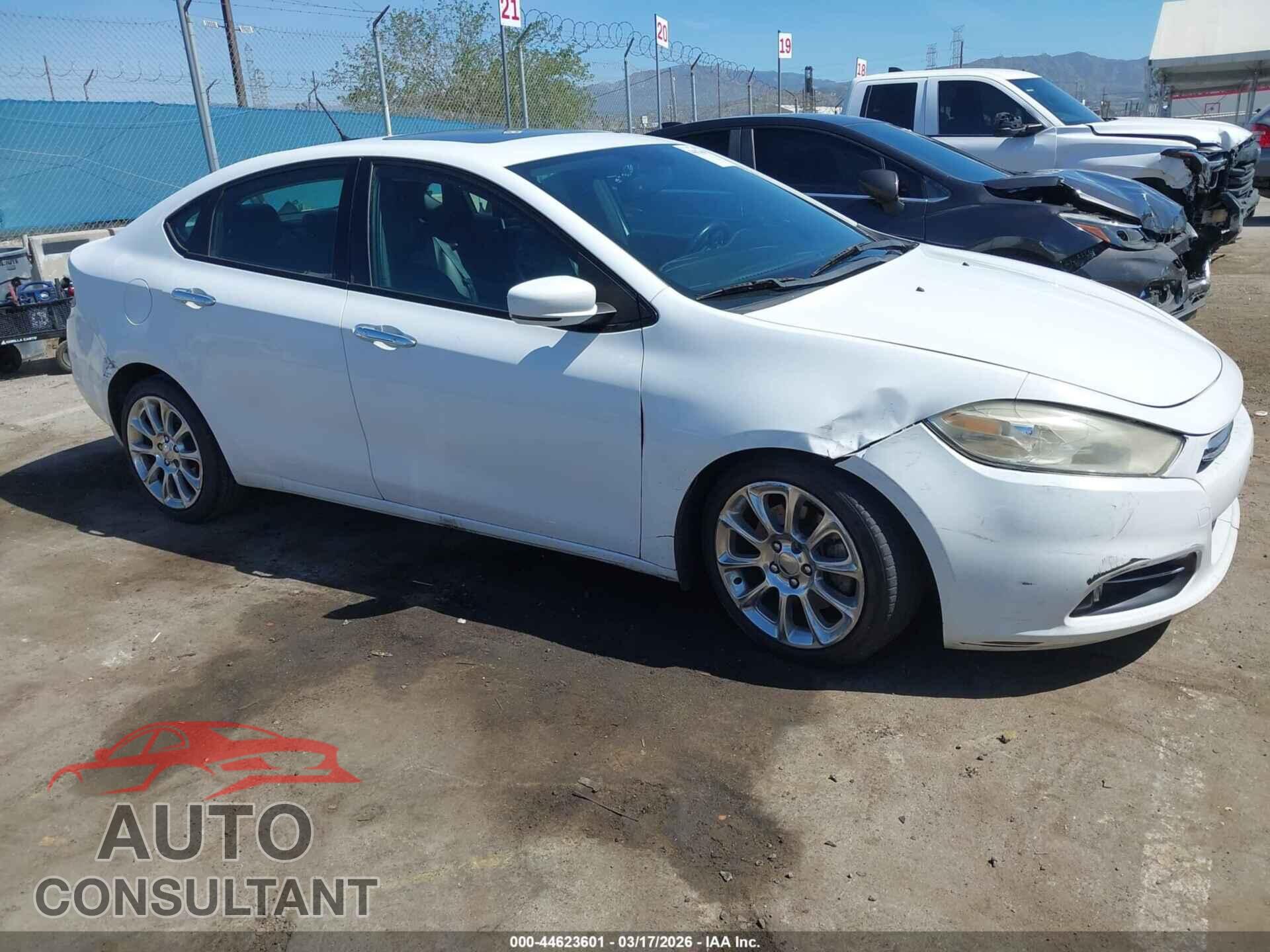 DODGE DART 2014 - 1C3CDFCB2ED695359
