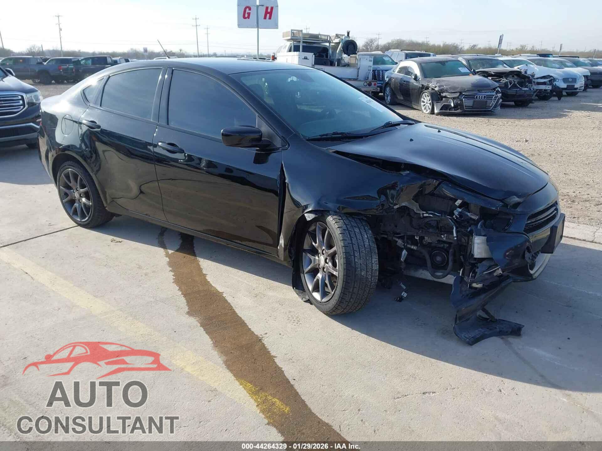 DODGE DART 2015 - 1C3CDFAA8FD392369