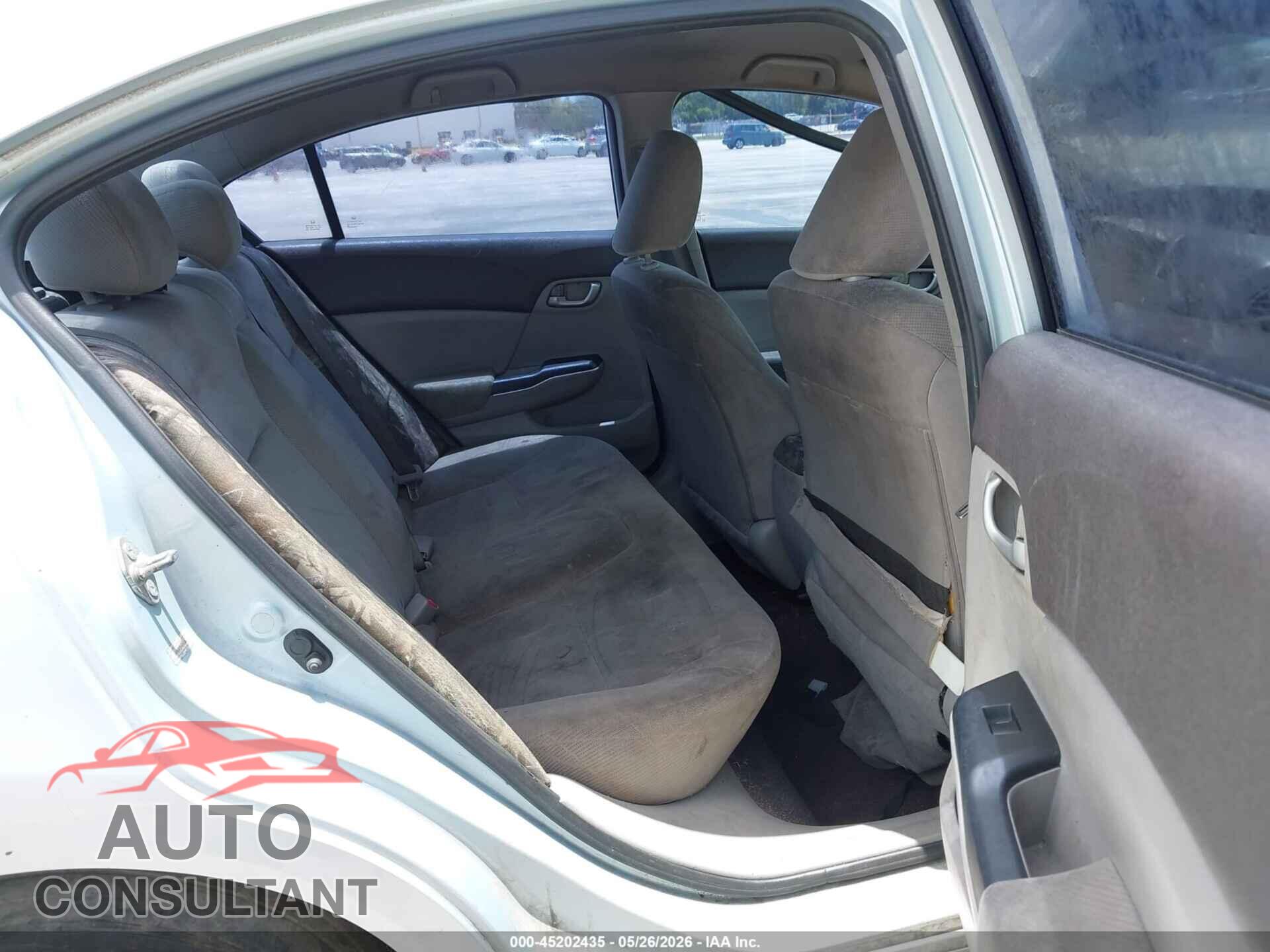 HONDA CIVIC 2012 - 2HGFB2F54CH530072