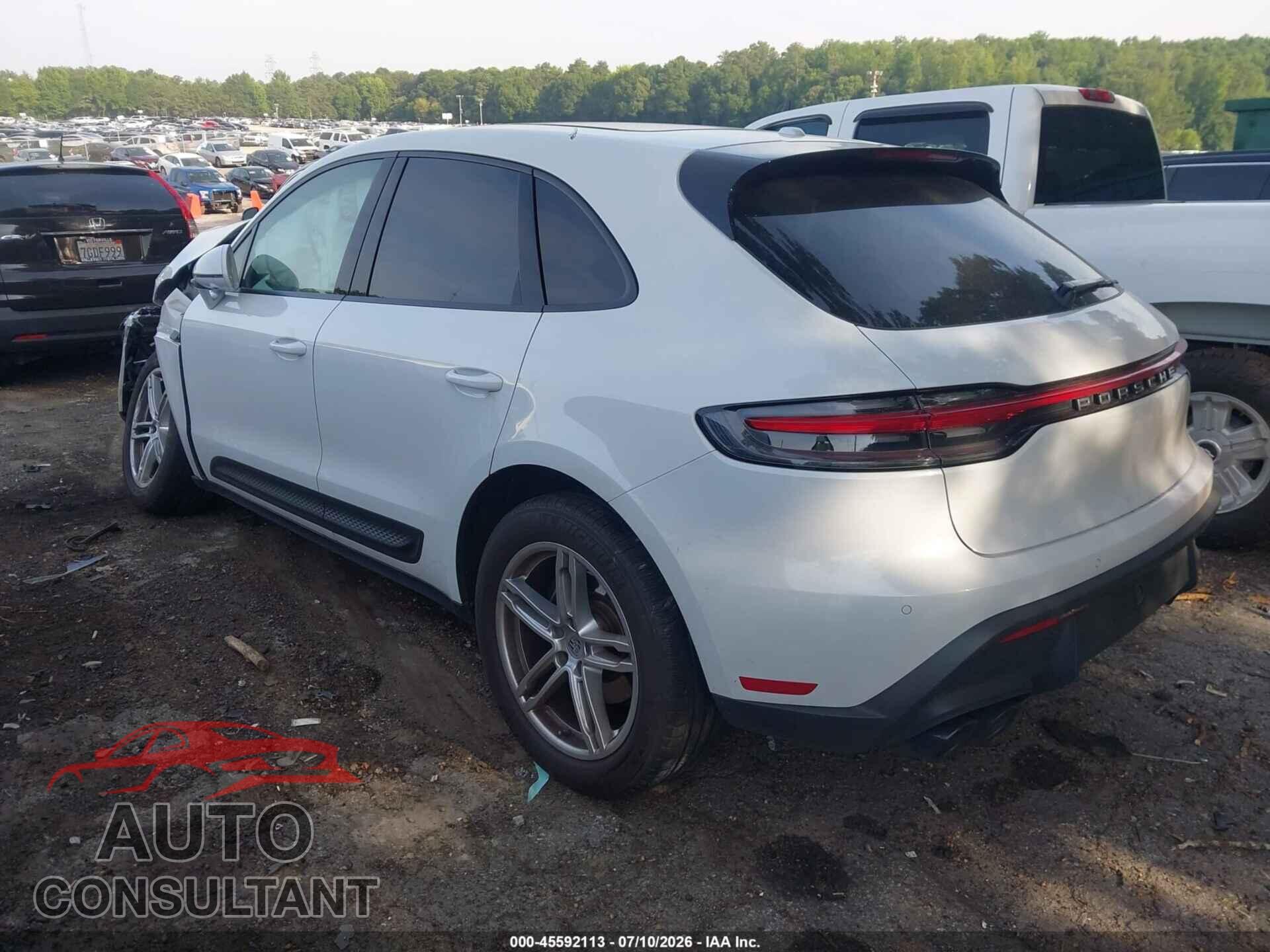 PORSCHE MACAN 2022 - WP1AA2A56NLB10689