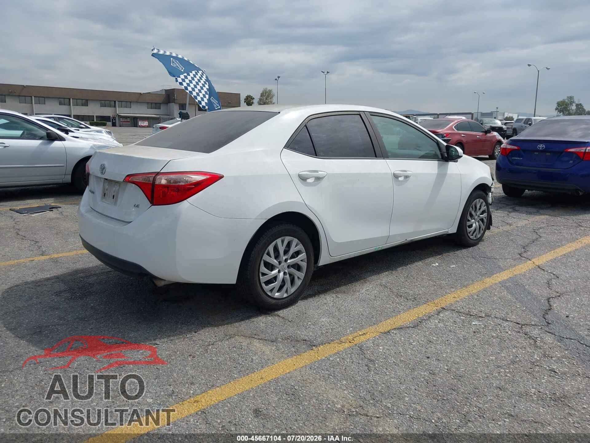 TOYOTA COROLLA 2017 - 5YFBURHE0HP642818