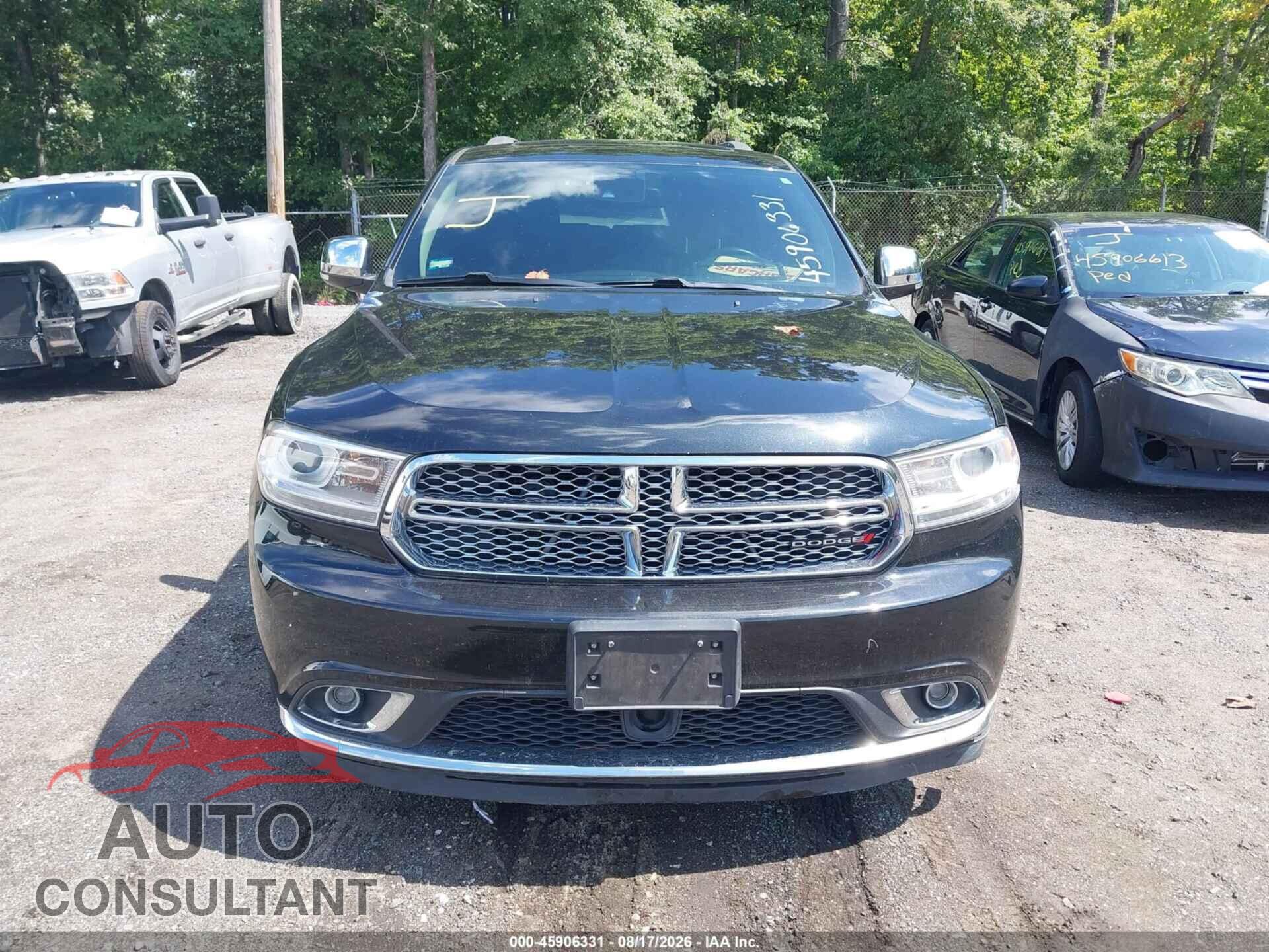 DODGE DURANGO 2015 - 1C4RDJEG9FC843810