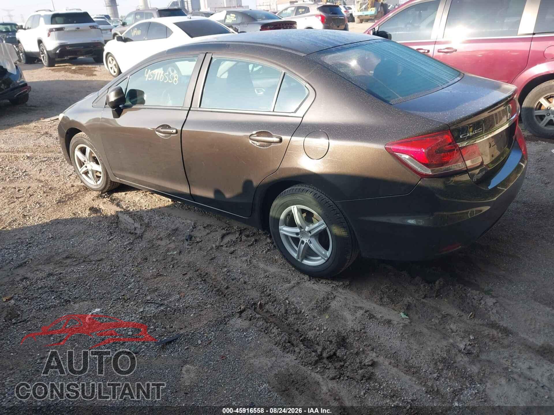 HONDA CIVIC 2013 - 19XFB2F55DE003363