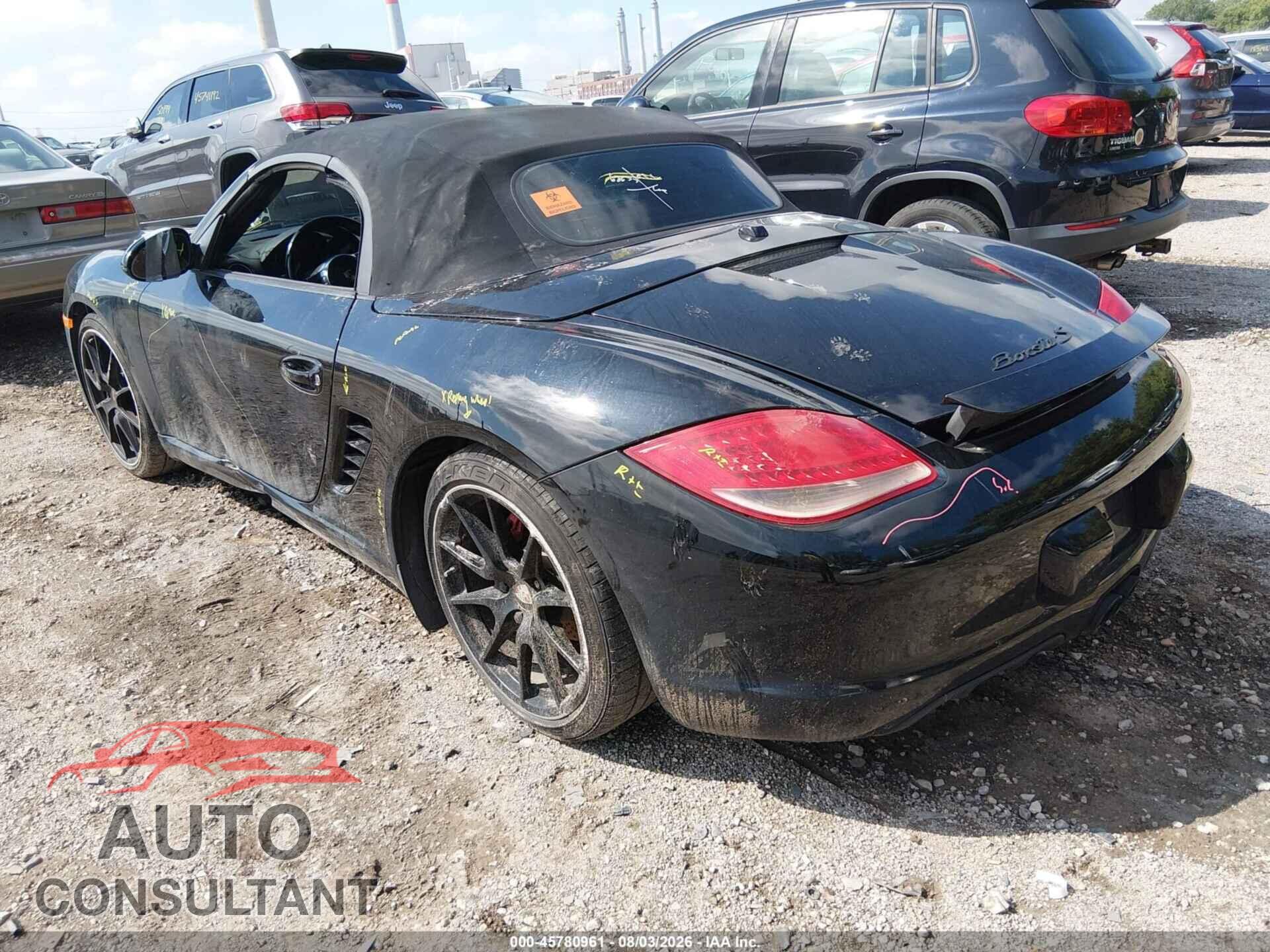 PORSCHE BOXSTER 2012 - WP0CB2A8XCS799138