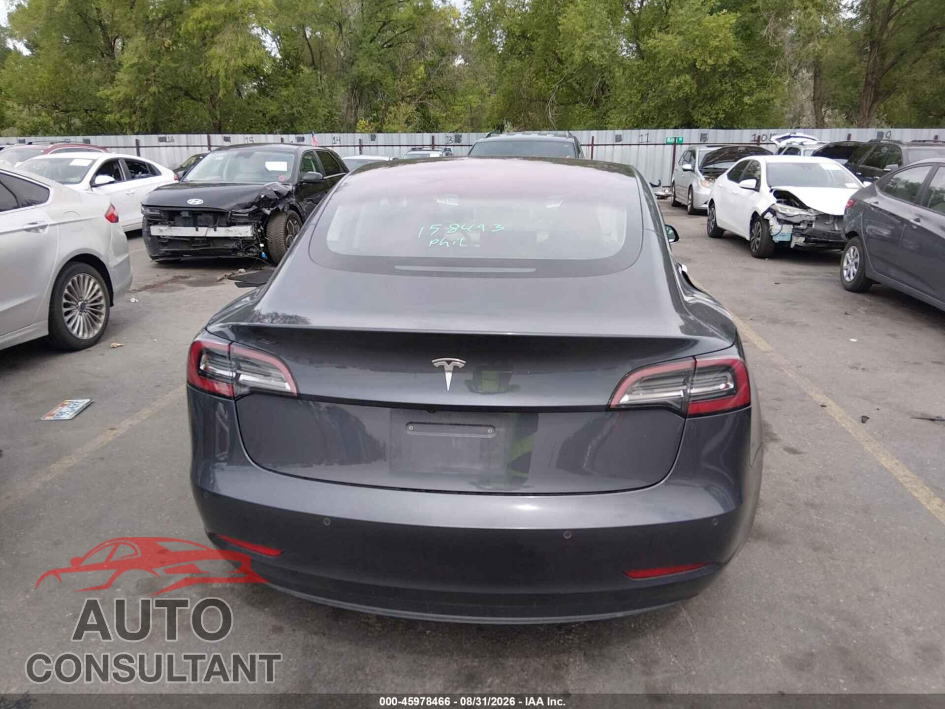 TESLA MODEL 3 2018 - 5YJ3E1EA2JF158493