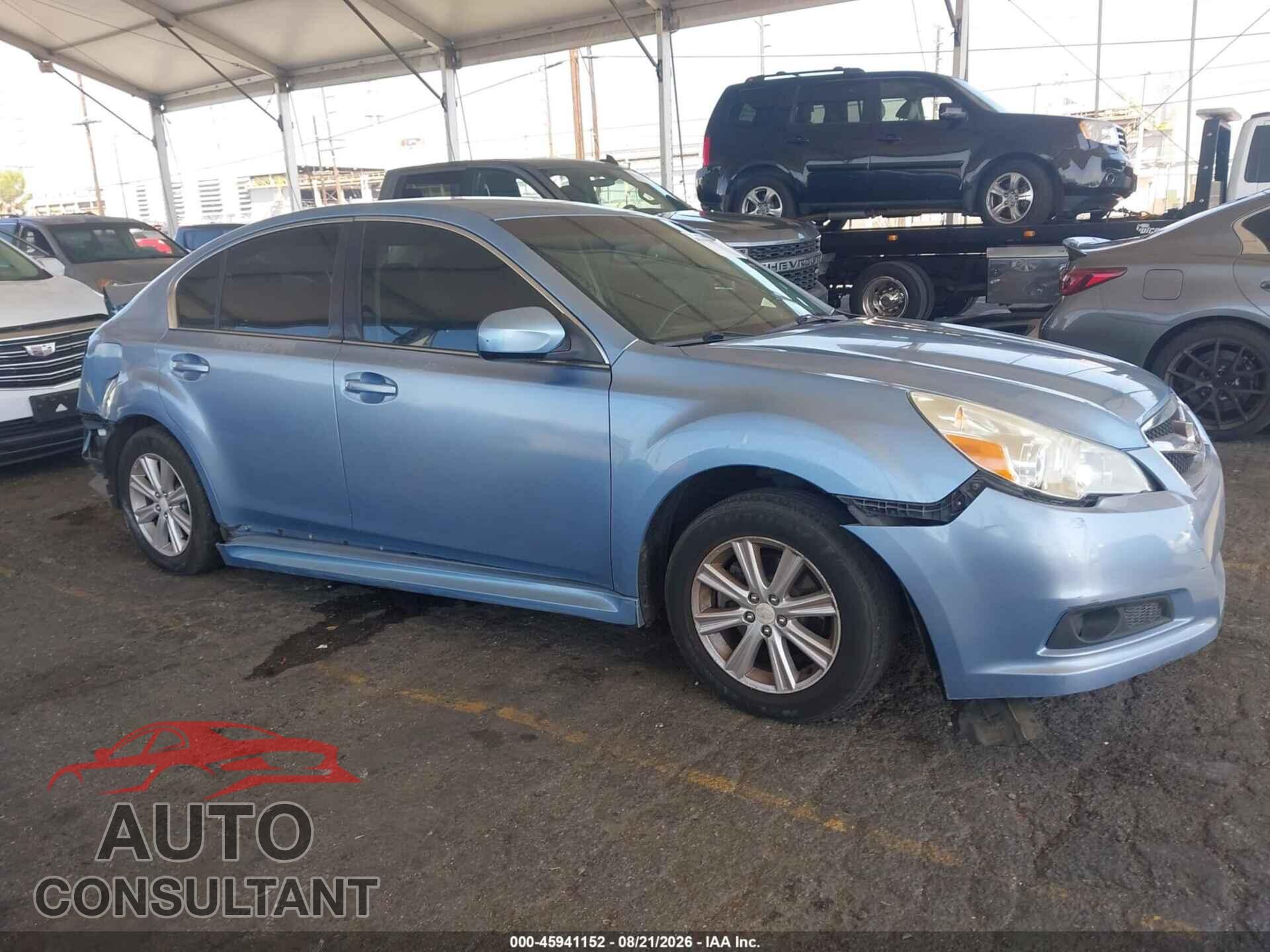 SUBARU LEGACY 2011 - 4S3BMBF64B3248869