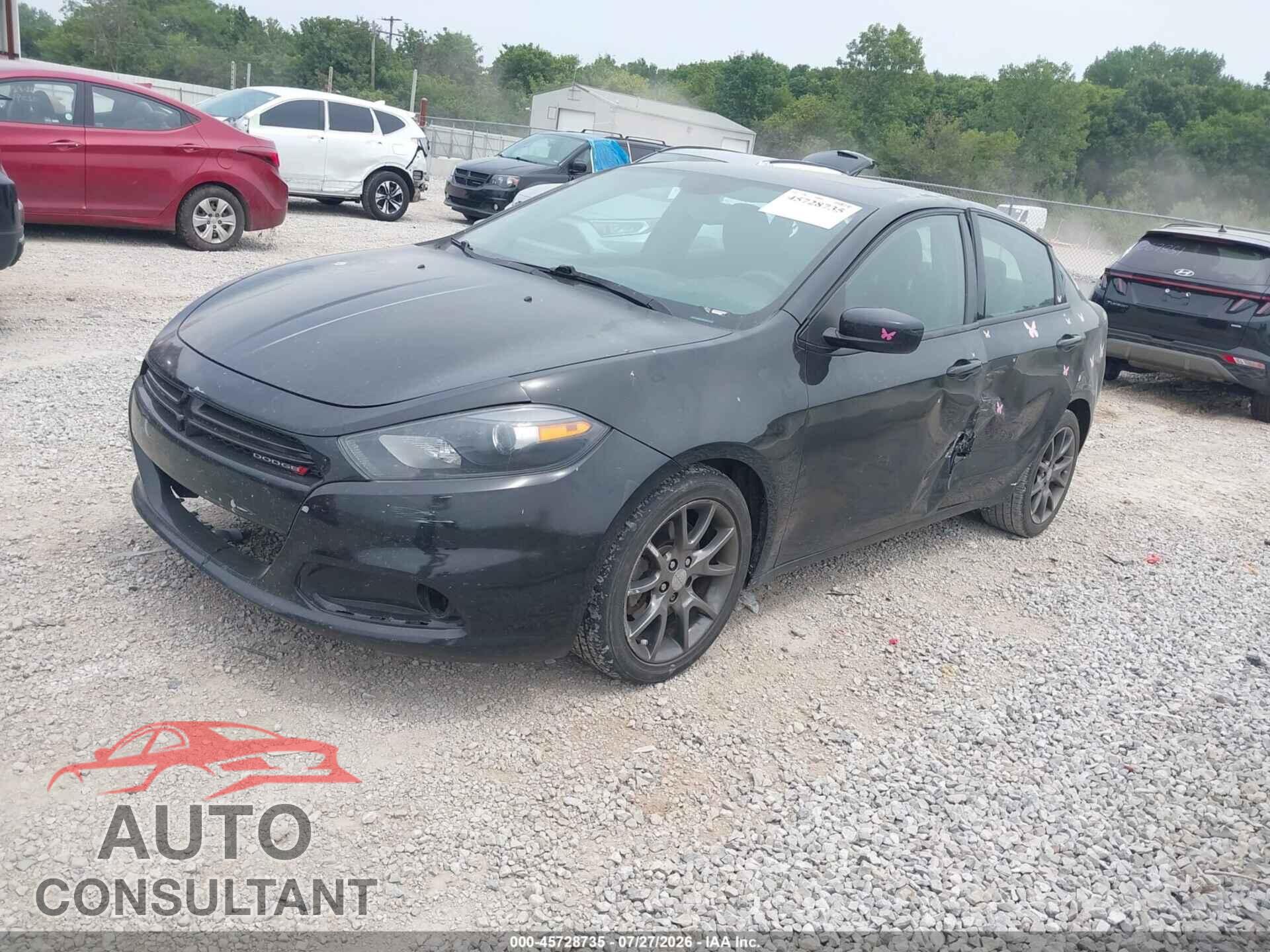 DODGE DART 2013 - 1C3CDFBA4DD339020