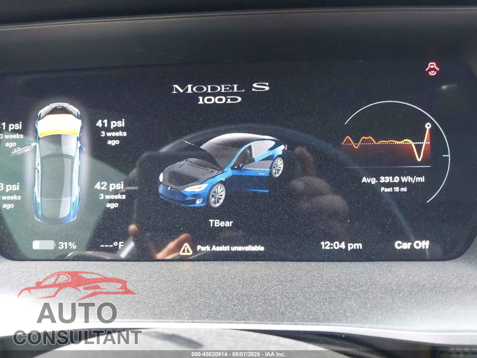 TESLA MODEL S 2018 - 5YJSA1E2XJF290451