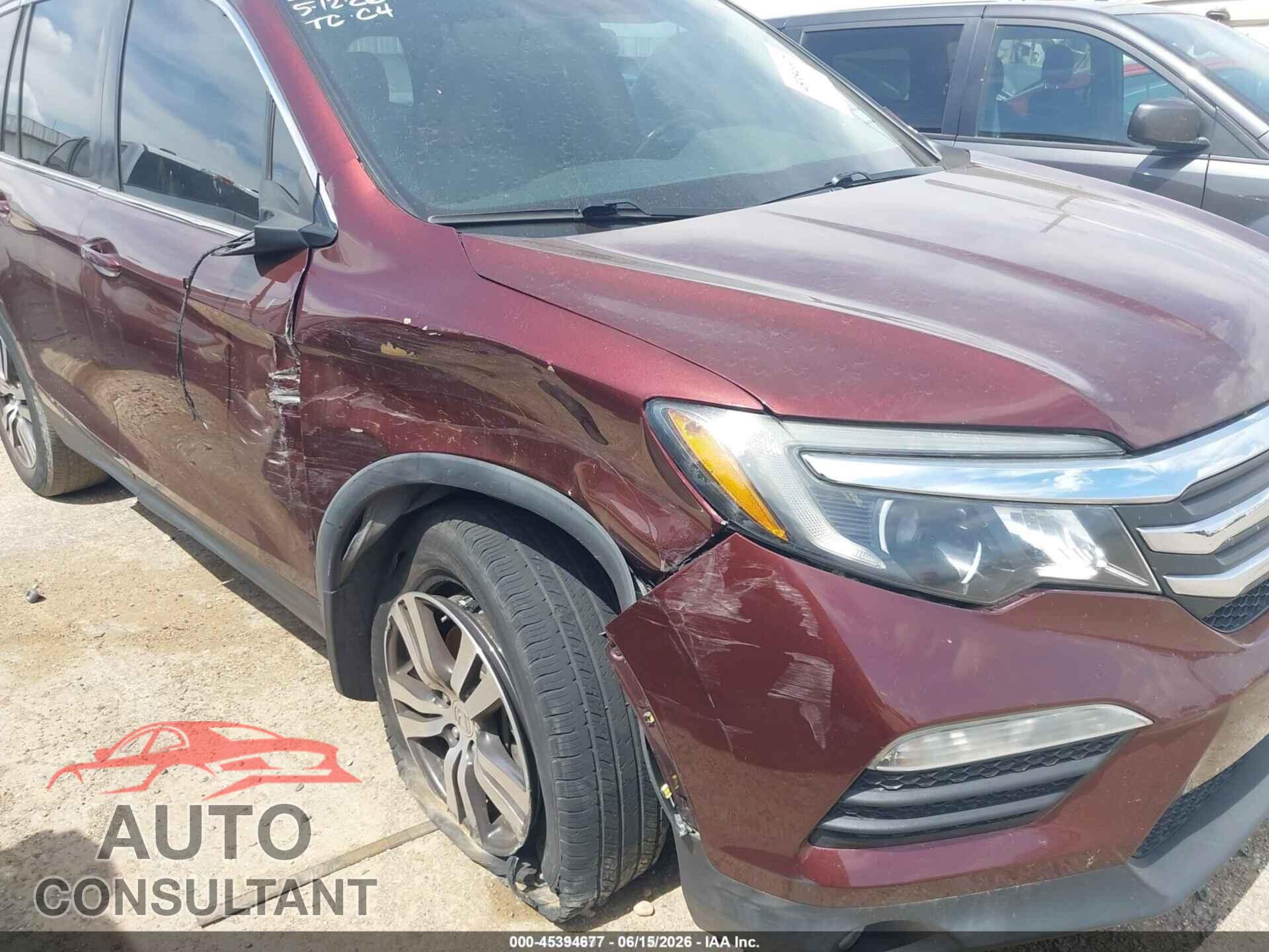 HONDA PILOT 2018 - 5FNYF5H82JB008564