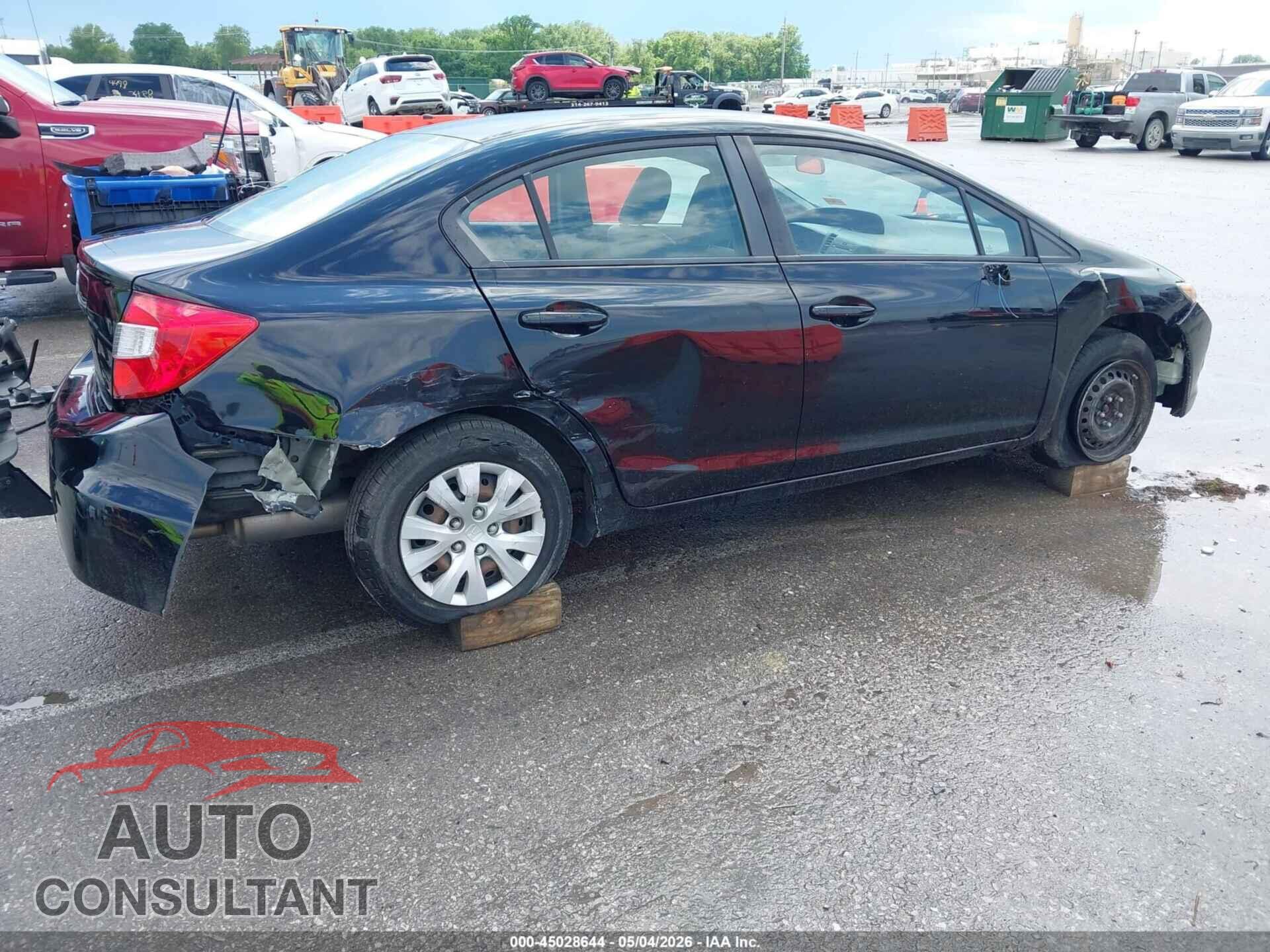 HONDA CIVIC 2012 - 19XFB2F58CE063720