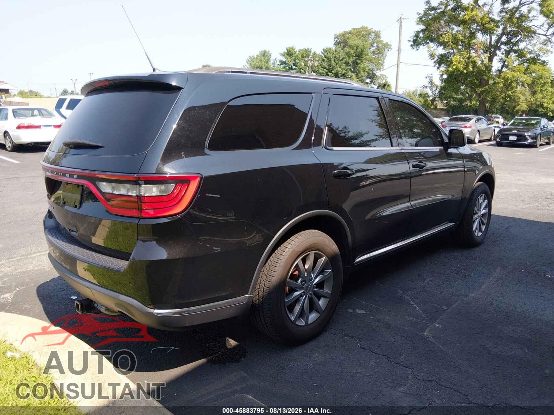 DODGE DURANGO 2017 - 1C4RDJAG9HC928641