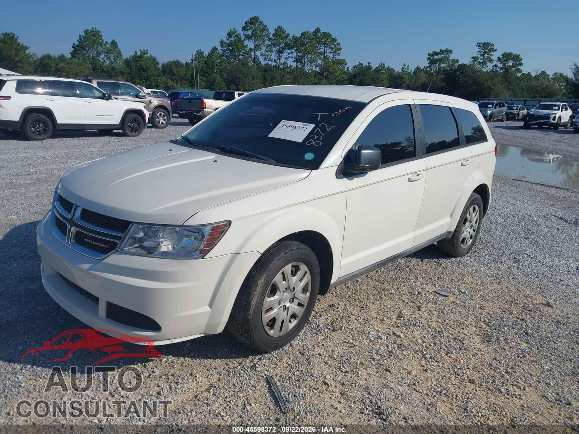 DODGE JOURNEY 2014 - 3C4PDCAB4ET112234