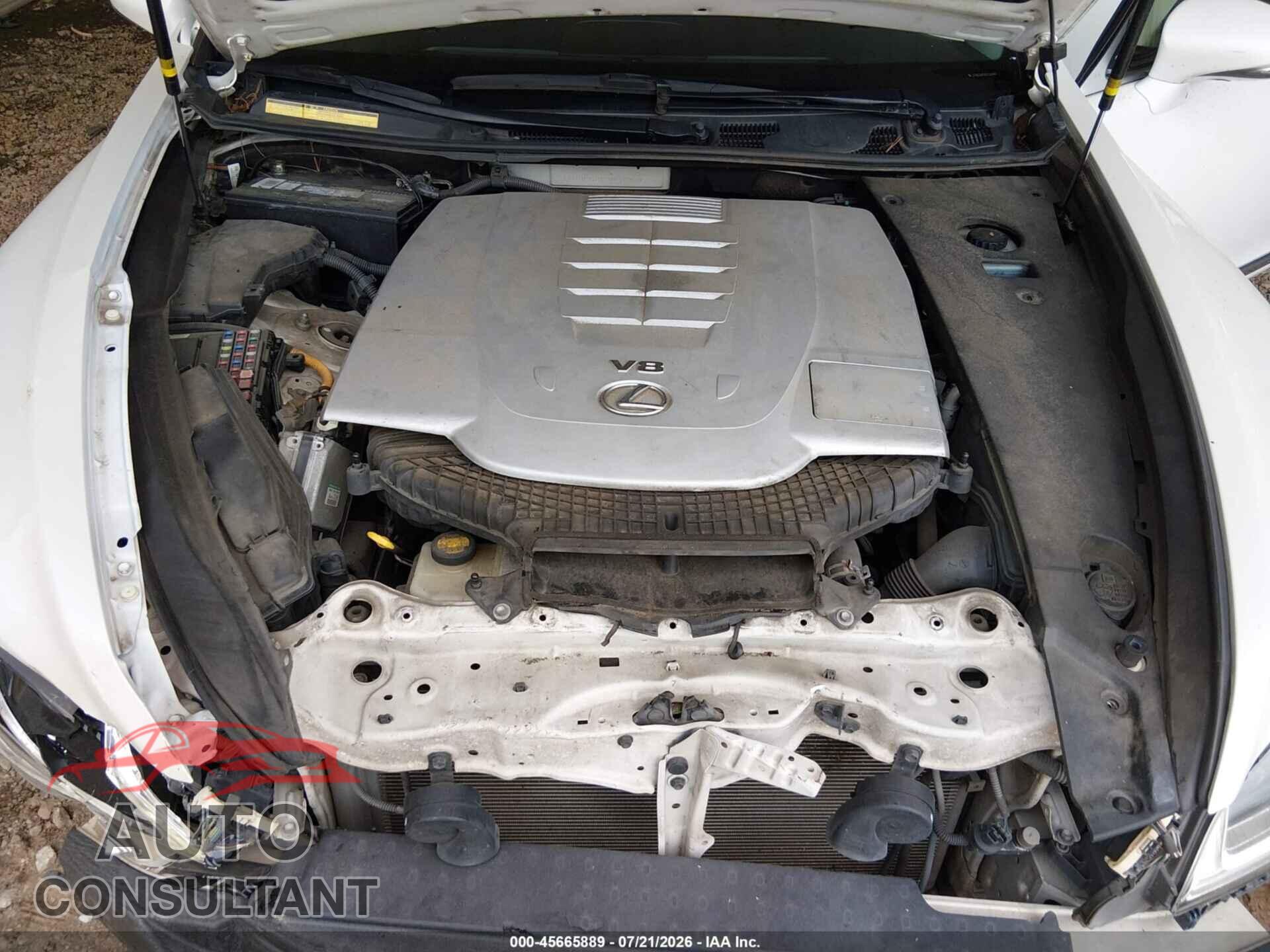 LEXUS LS 460 2013 - JTHBL5EF3D5122479