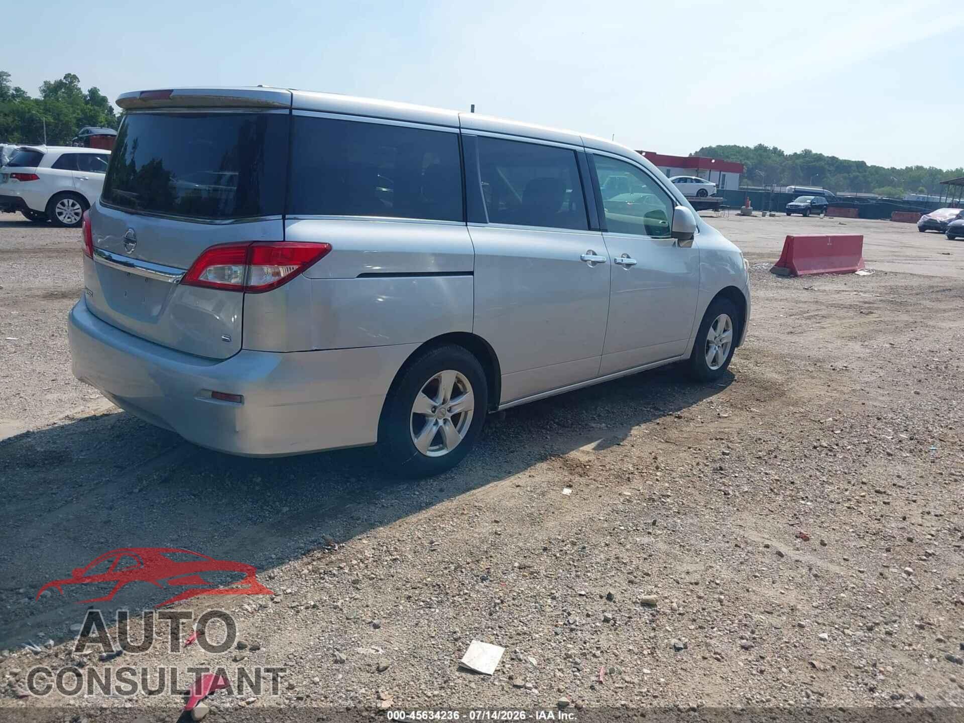 NISSAN QUEST 2013 - JN8AE2KP3D9062185