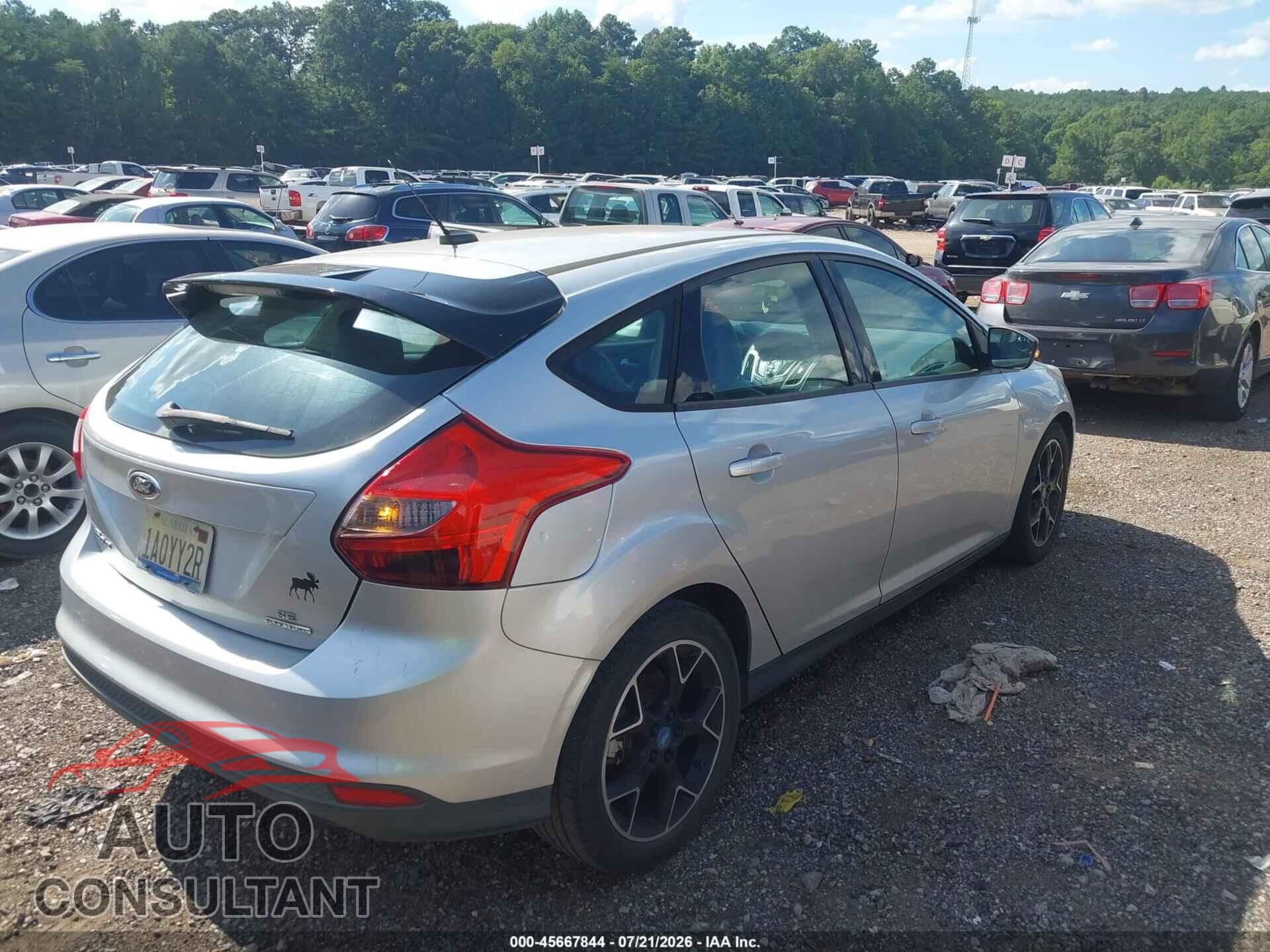 FORD FOCUS 2013 - 1FADP3K29DL103876