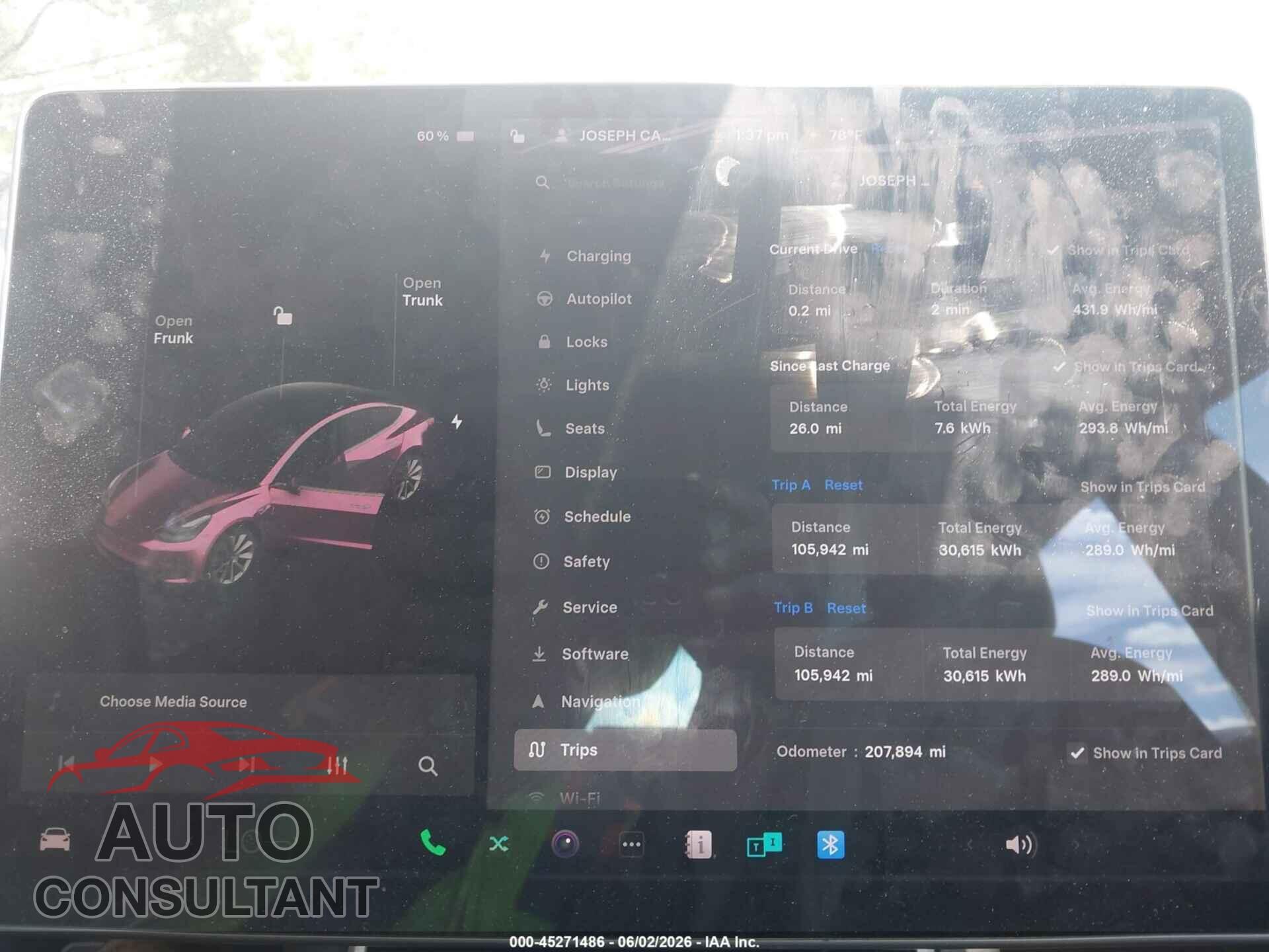 TESLA MODEL 3 2018 - 5YJ3E1EB0JF134170
