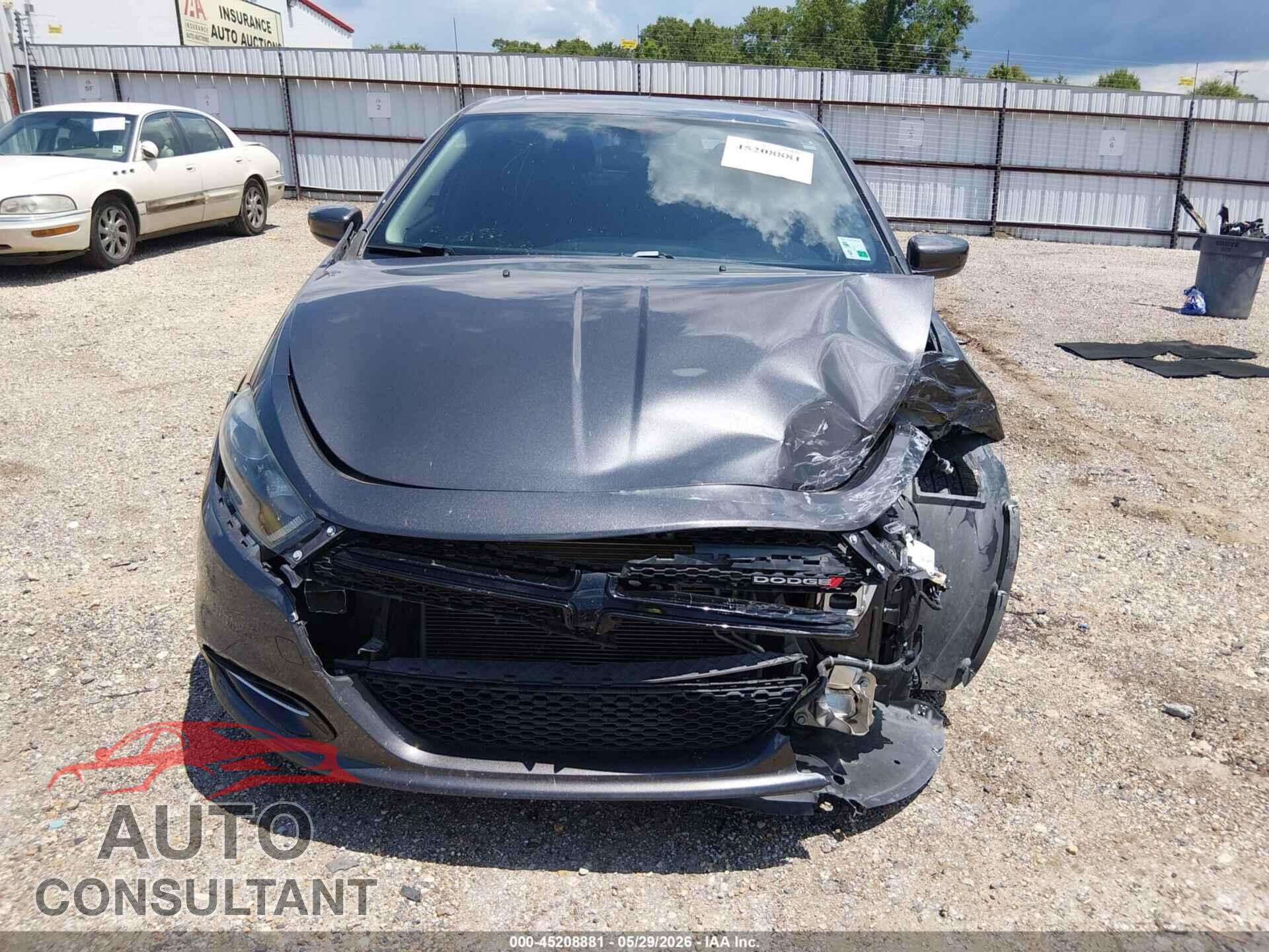 DODGE DART 2014 - 1C3CDFBB5ED867305