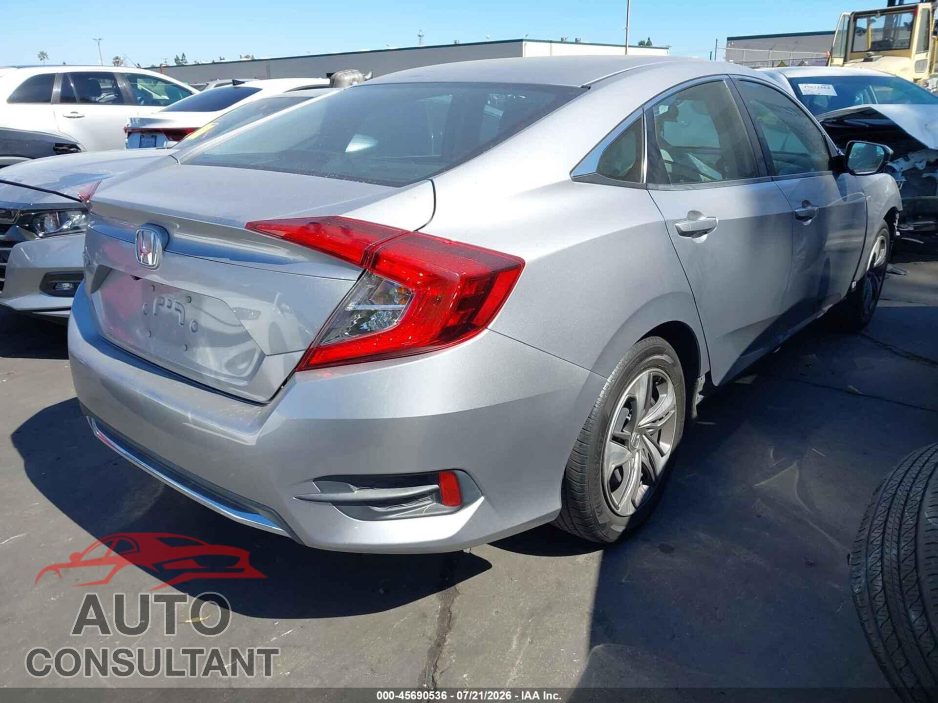 HONDA CIVIC 2019 - 2HGFC2F69KH550130