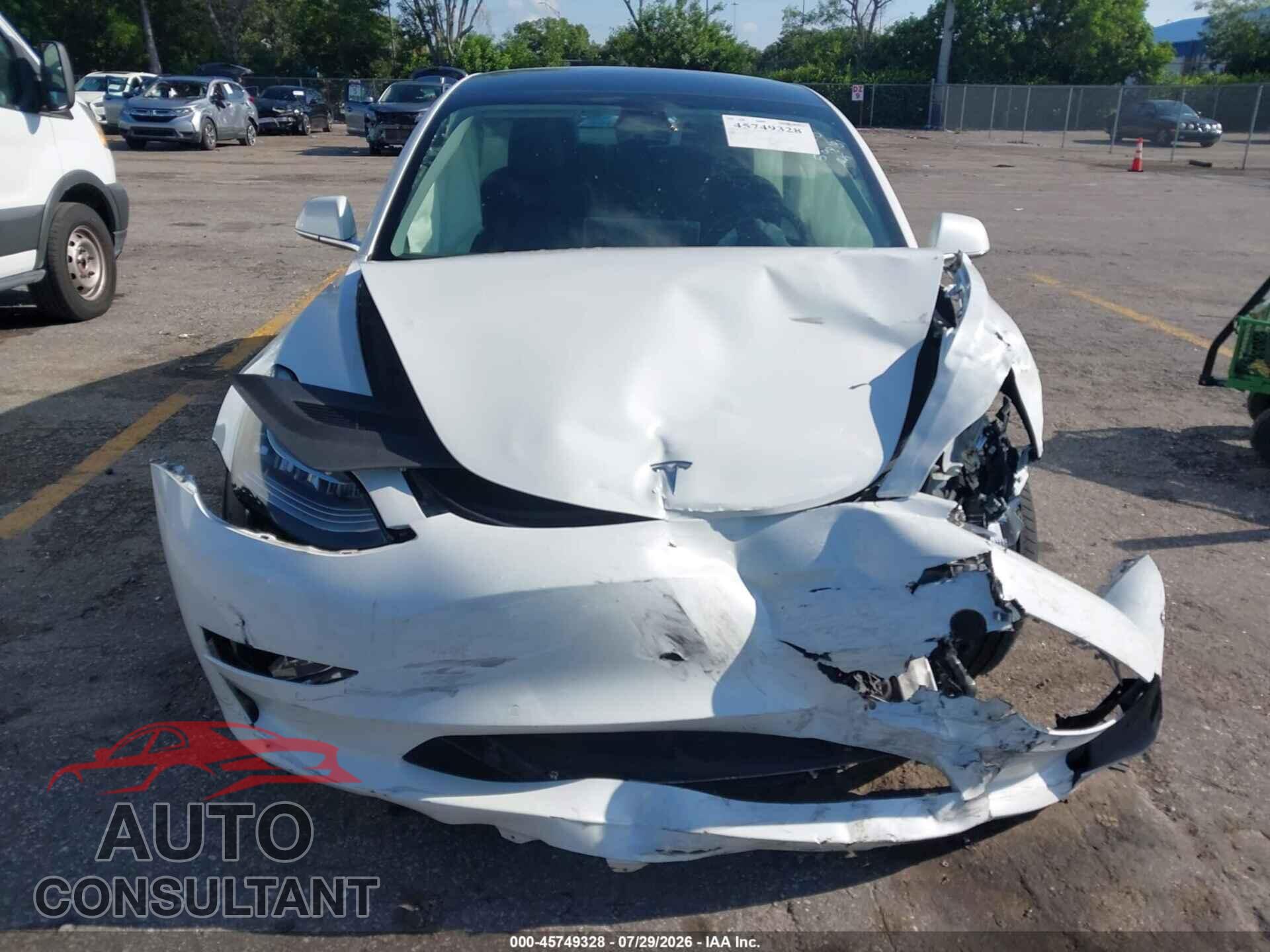 TESLA MODEL 3 2020 - 5YJ3E1EA9LF598181