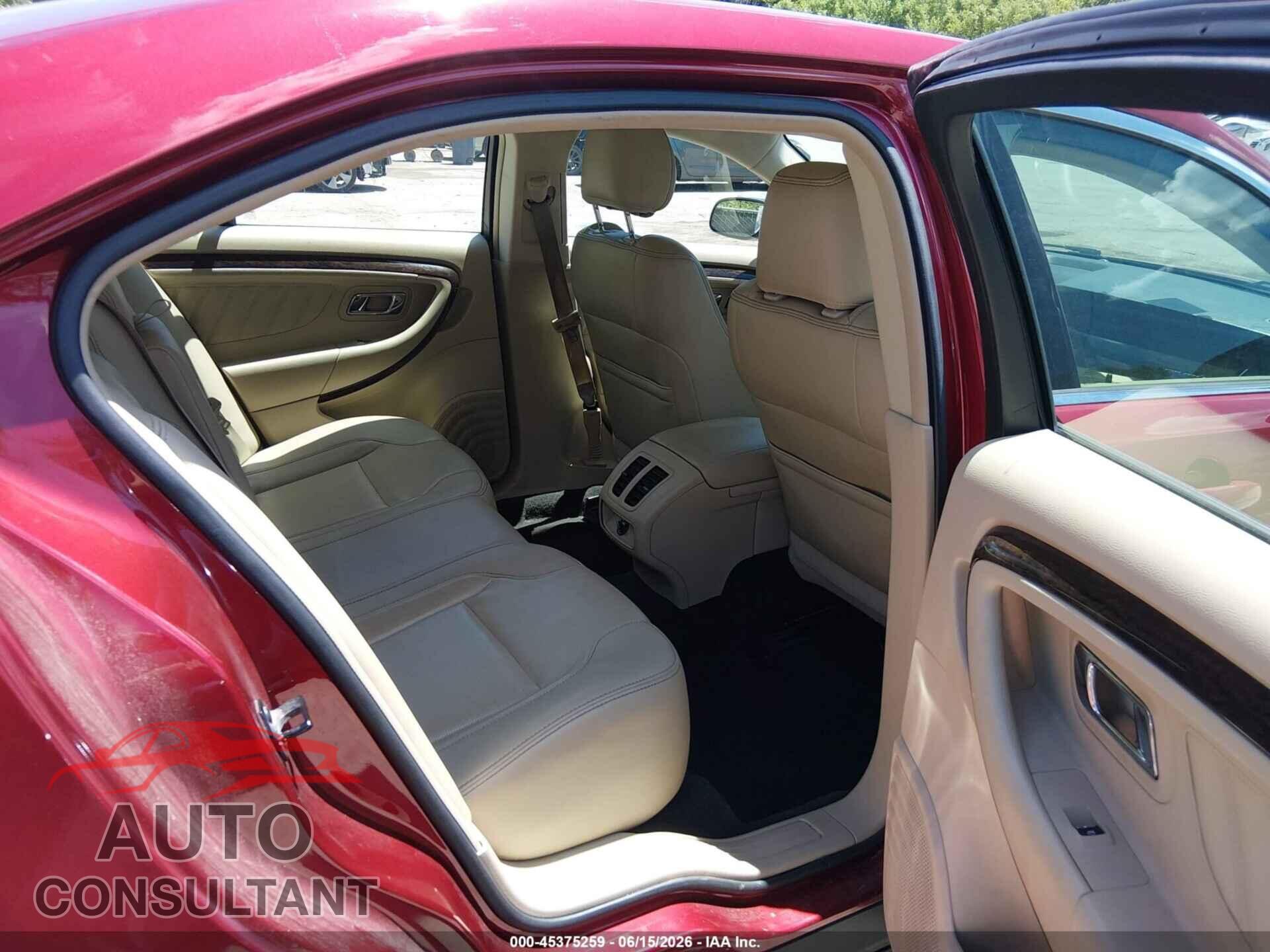 FORD TAURUS 2013 - 1FAHP2F83DG120823