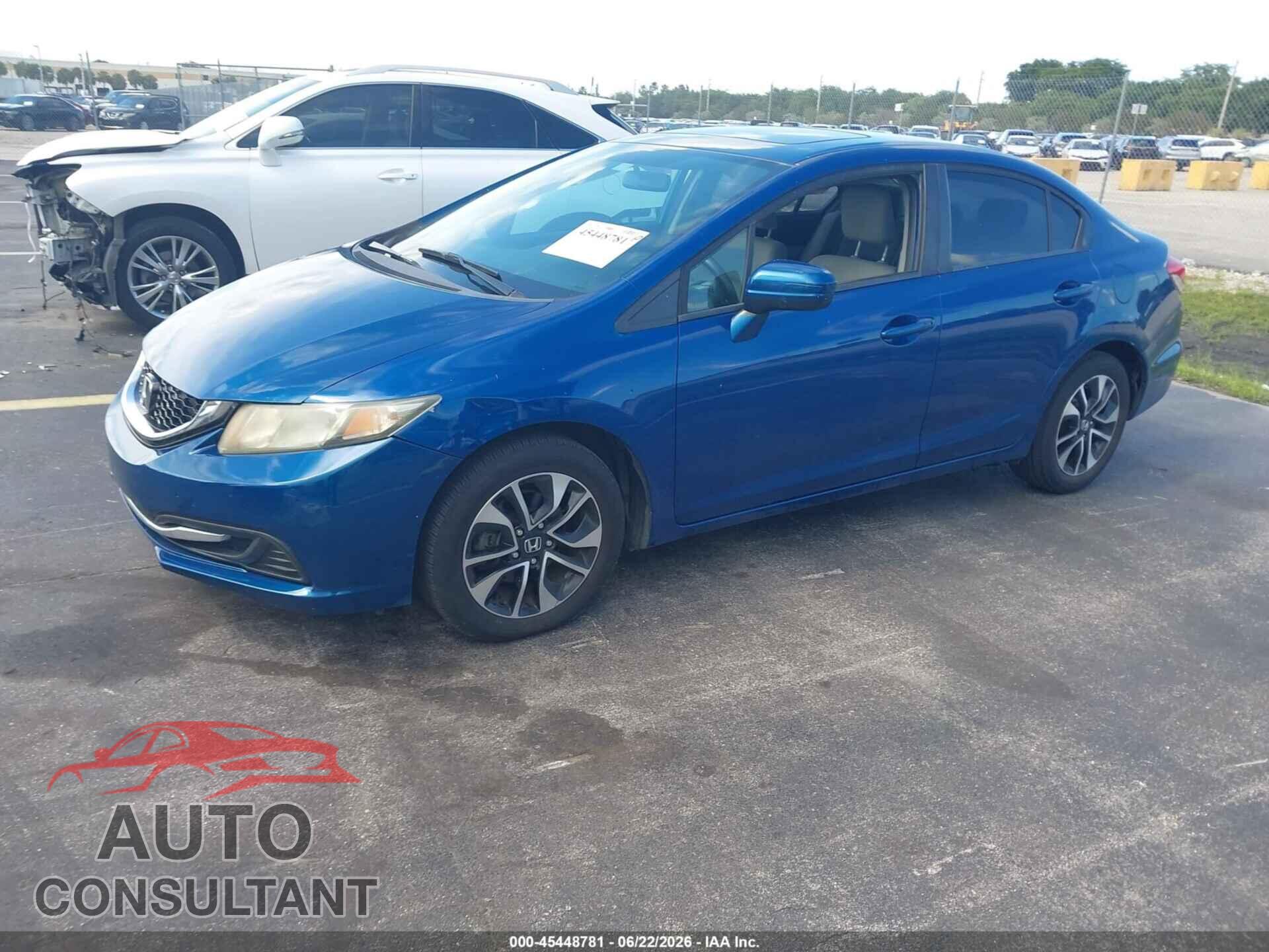 HONDA CIVIC 2014 - 19XFB2F88EE009041
