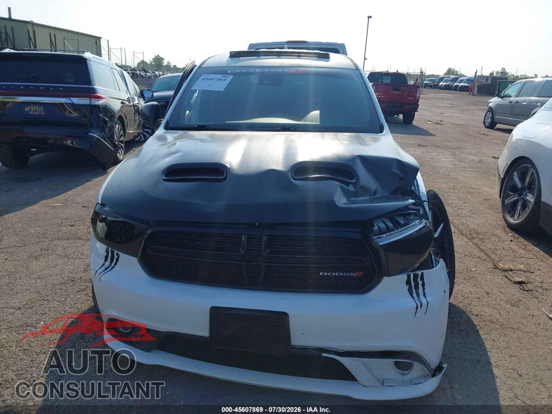 DODGE DURANGO 2017 - 1C4SDJCT2HC621629