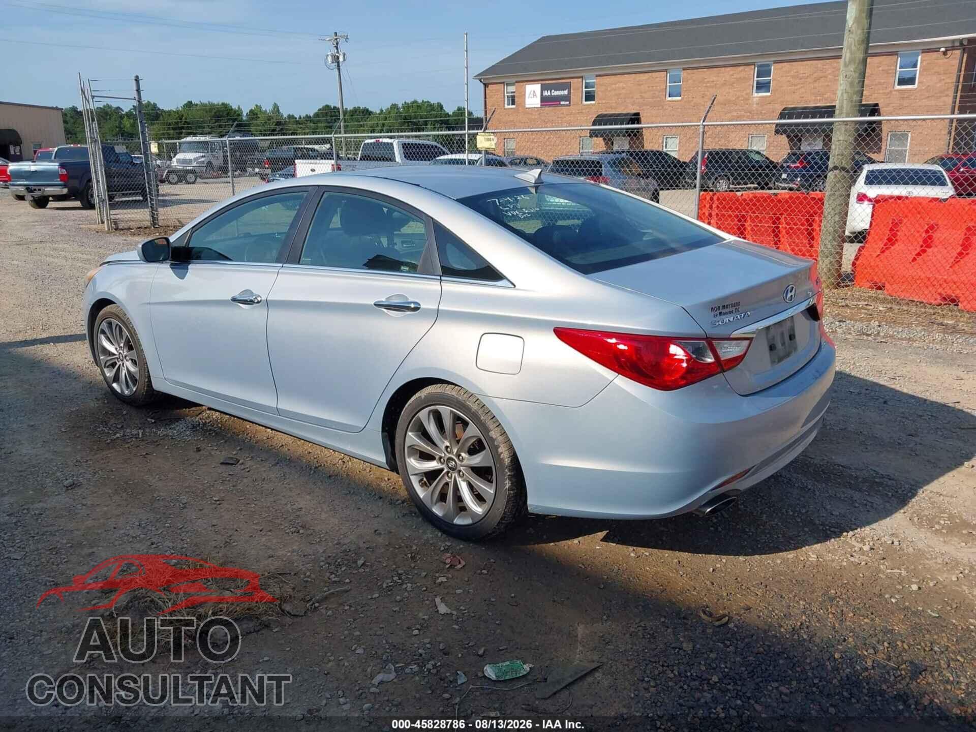 HYUNDAI SONATA 2012 - 5NPEC4AB8CH477545