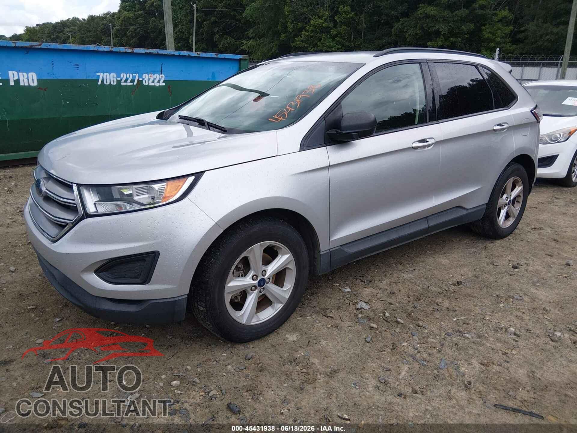 FORD EDGE 2017 - 2FMPK3G90HBB93030