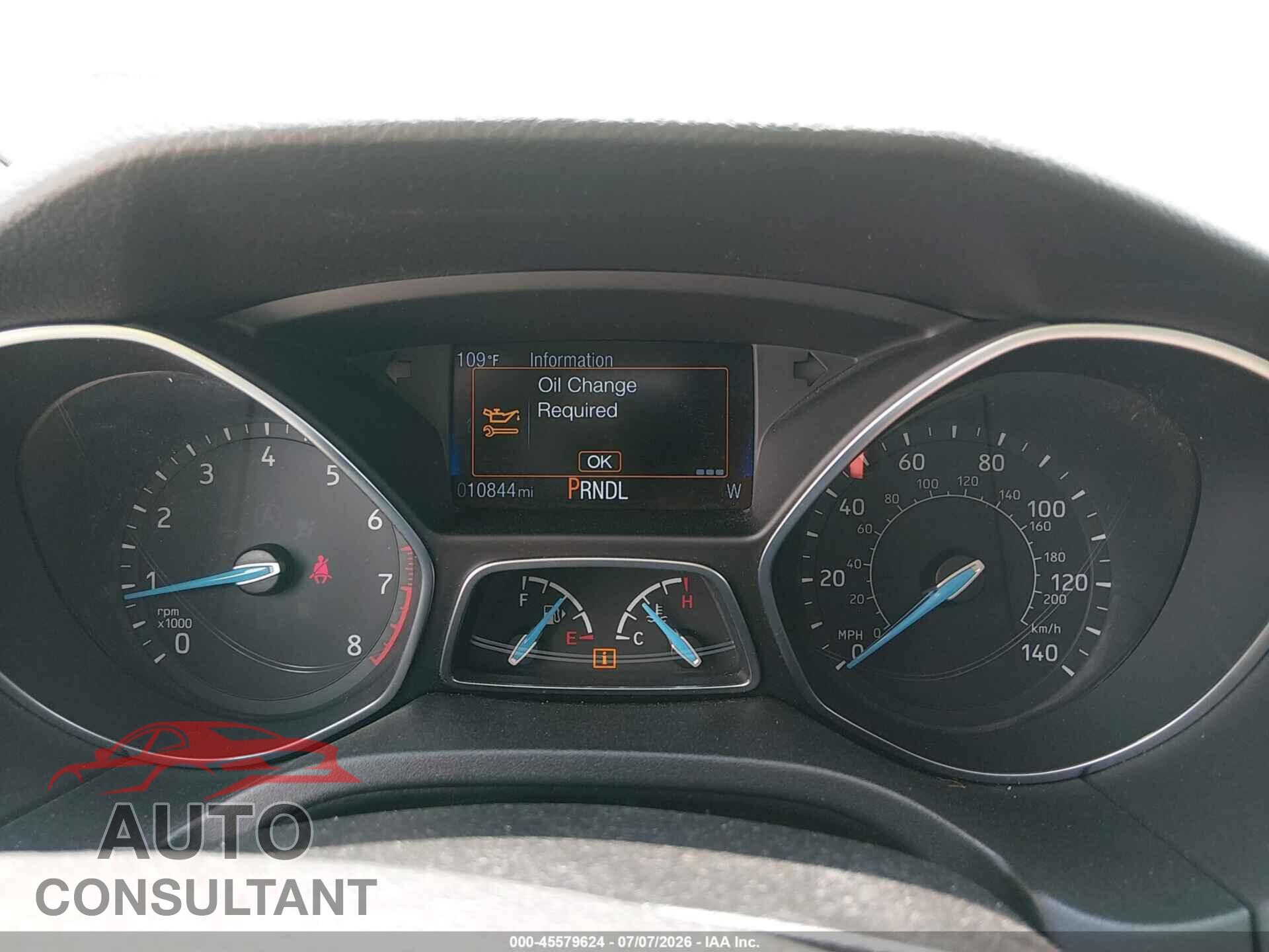 FORD FOCUS 2017 - 1FADP3F26HL320172