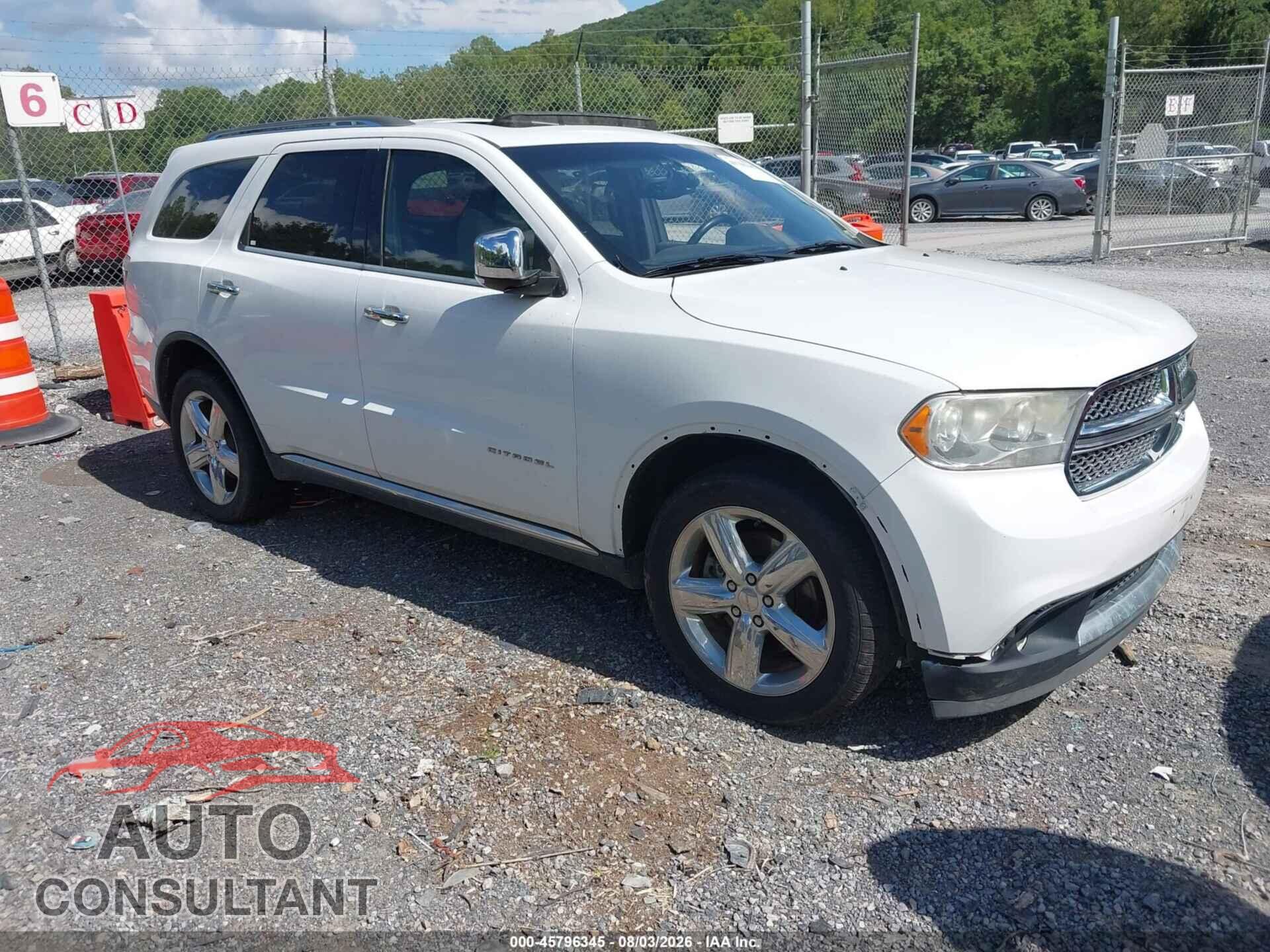 DODGE DURANGO 2013 - 1C4SDHETXDC678547