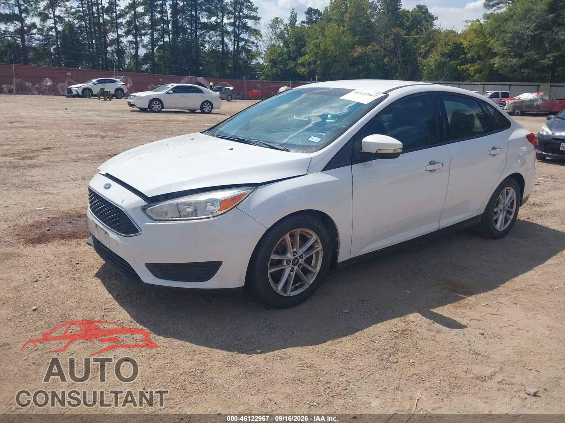 FORD FOCUS 2016 - 1FADP3F25GL267432