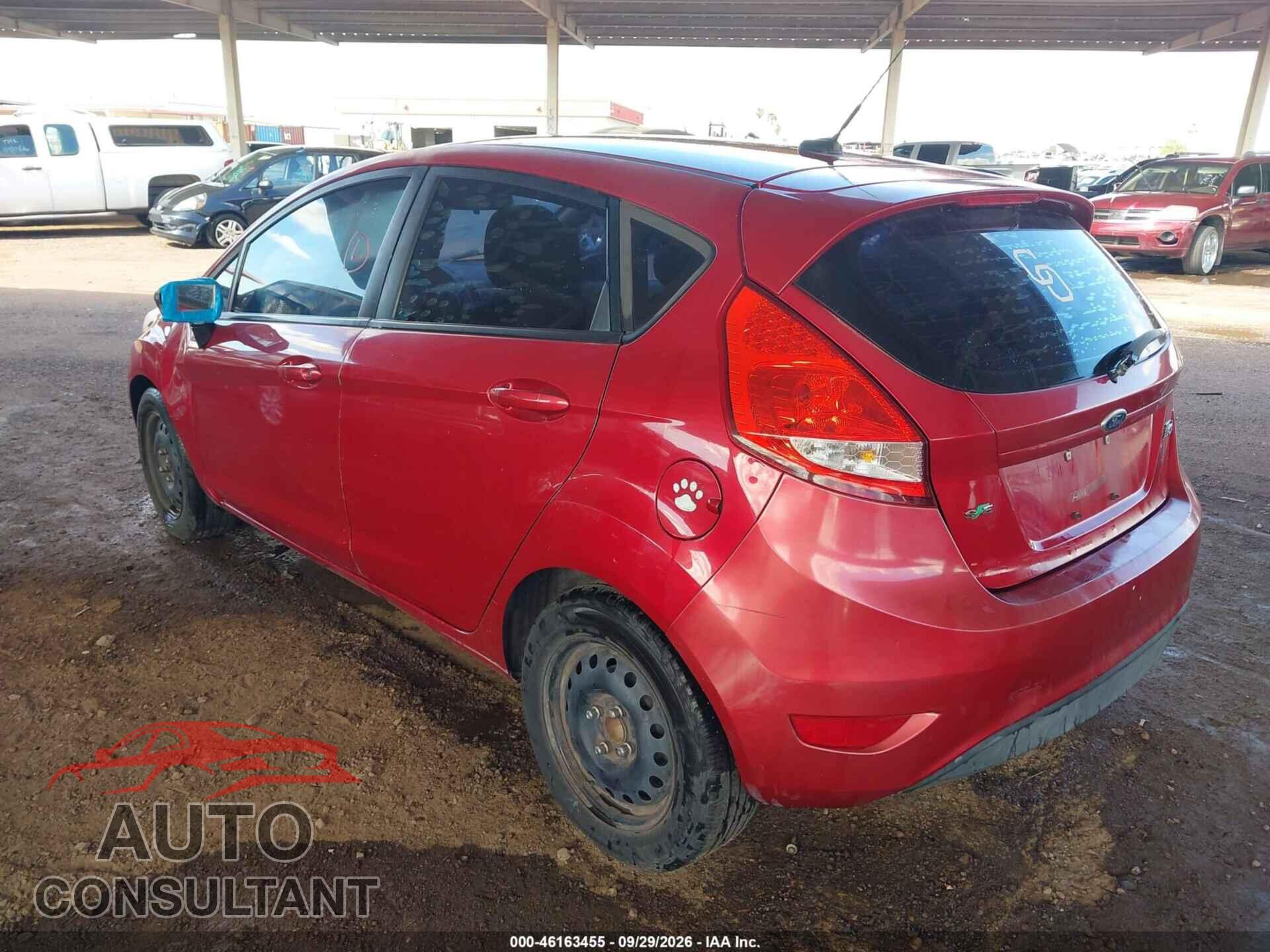FORD FIESTA 2011 - 3FADP4EJ7BM170531