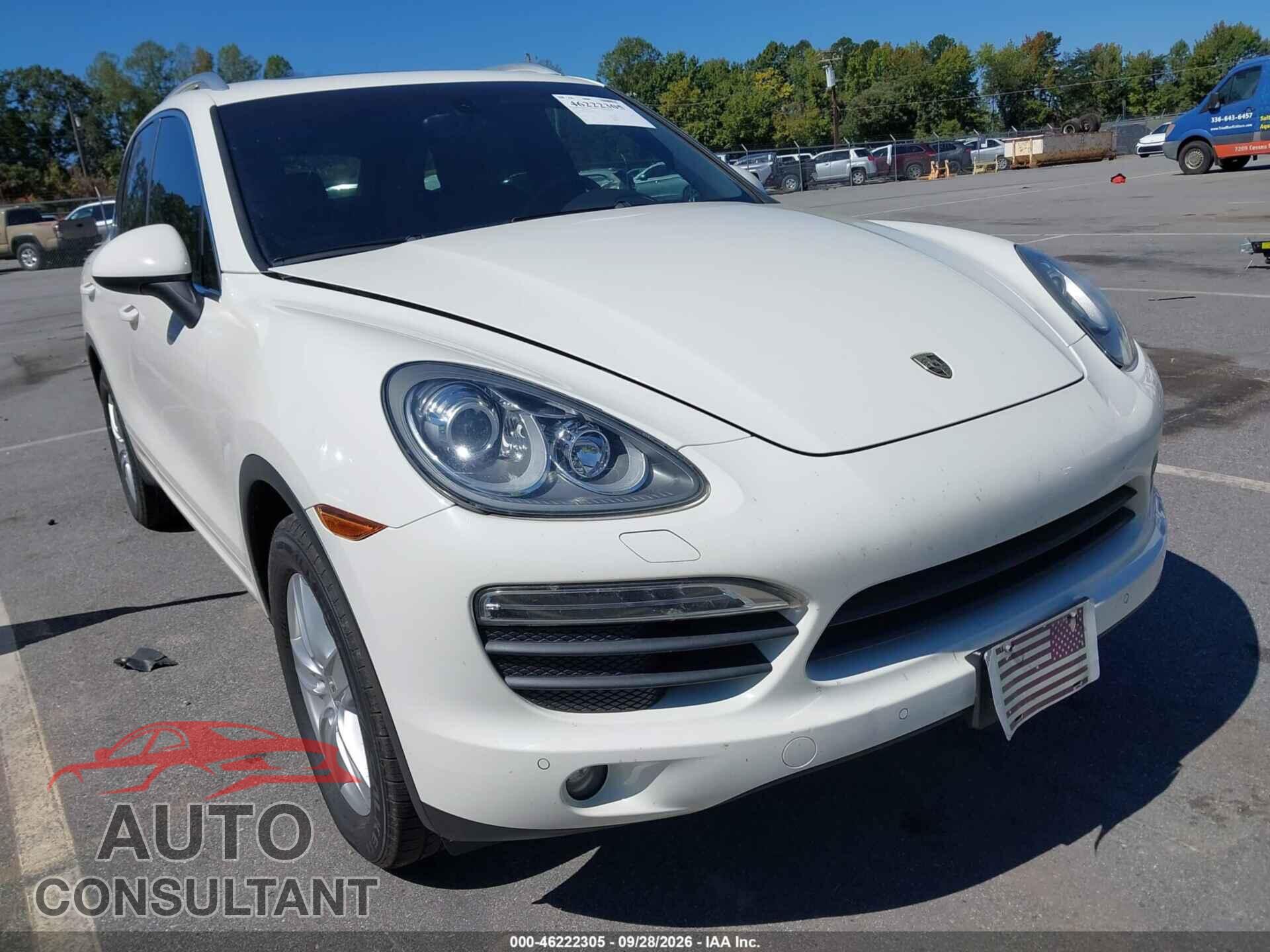PORSCHE CAYENNE 2012 - WP1AB2A23CLA40438