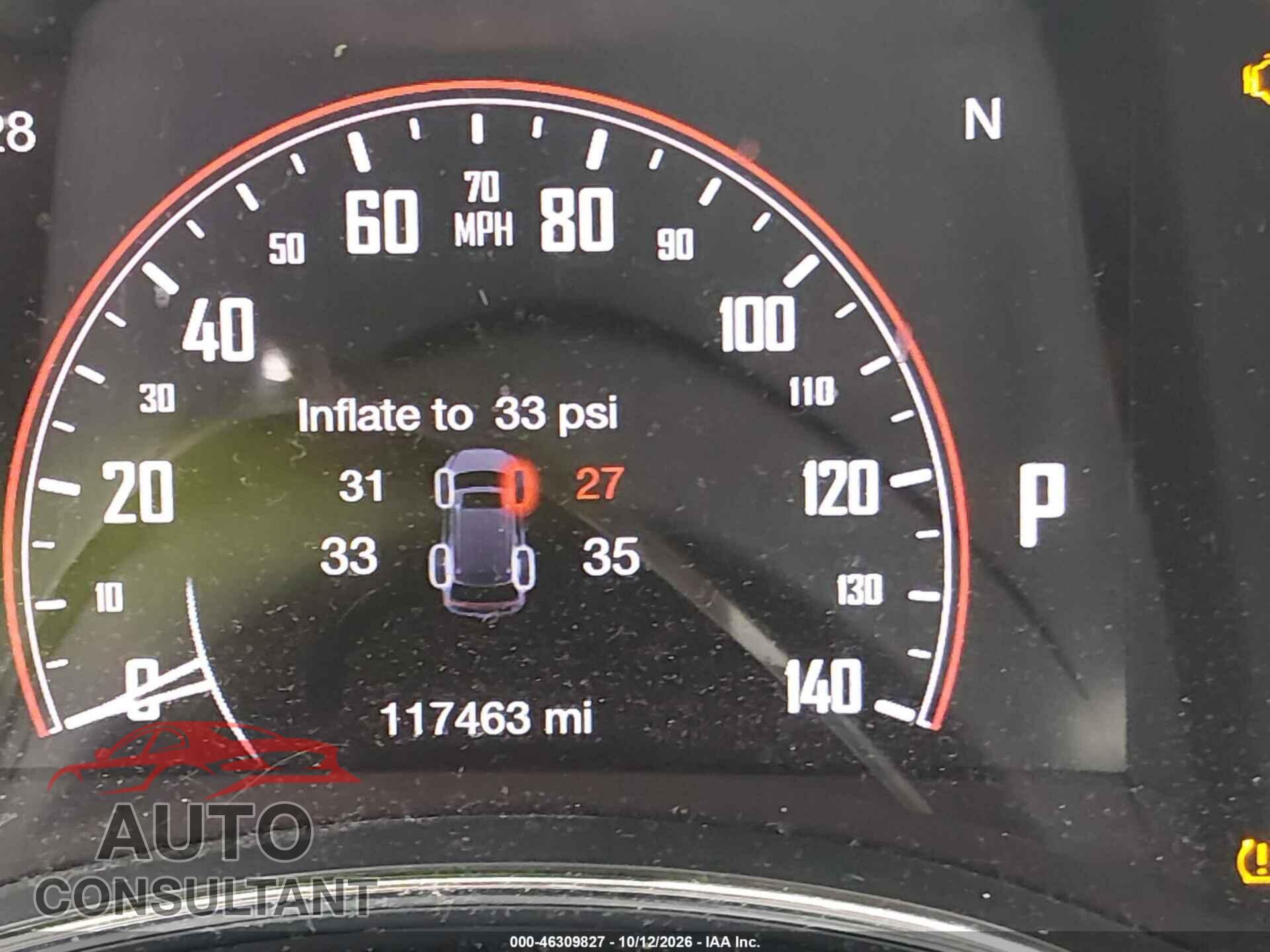 DODGE DURANGO 2016 - 1C4RDJDG6GC309201