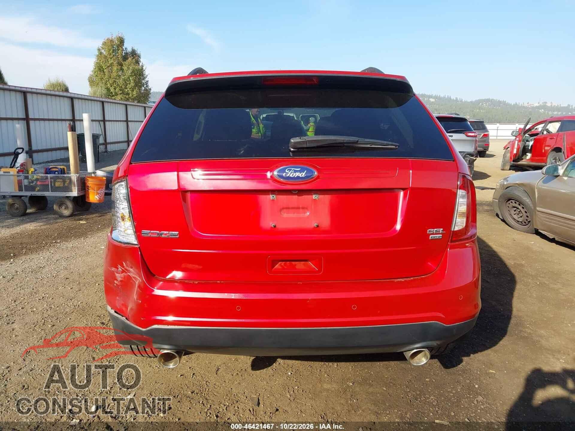 FORD EDGE 2012 - 2FMDK4JCXCBA71250
