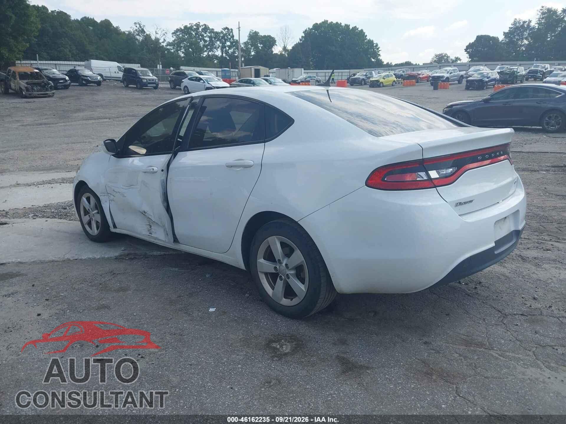 DODGE DART 2015 - 1C3CDFBBXFD275366