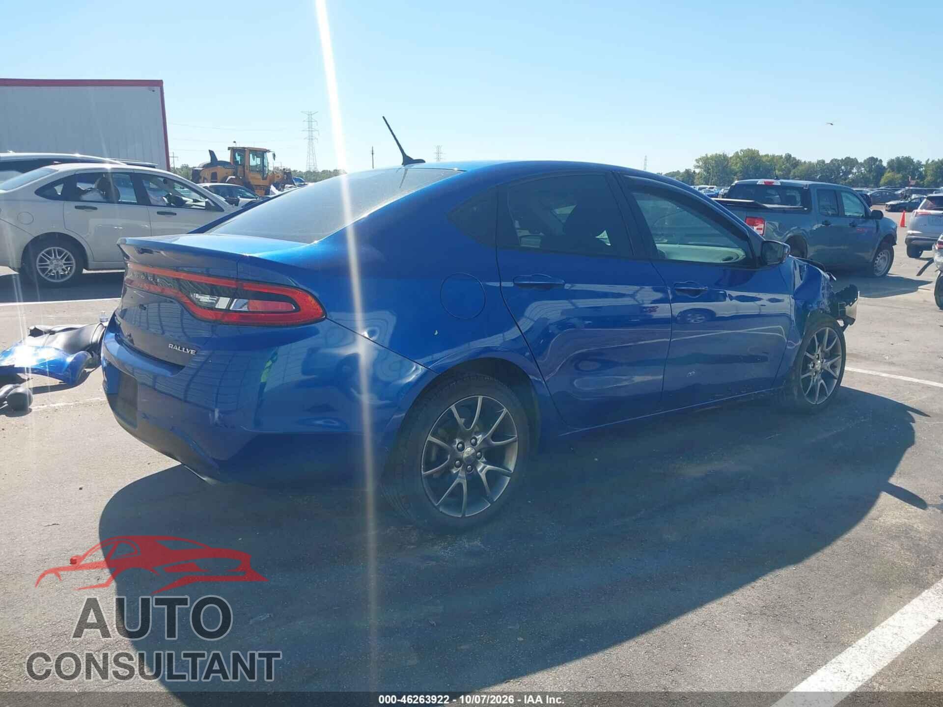DODGE DART 2013 - 1C3CDFBA1DD334342