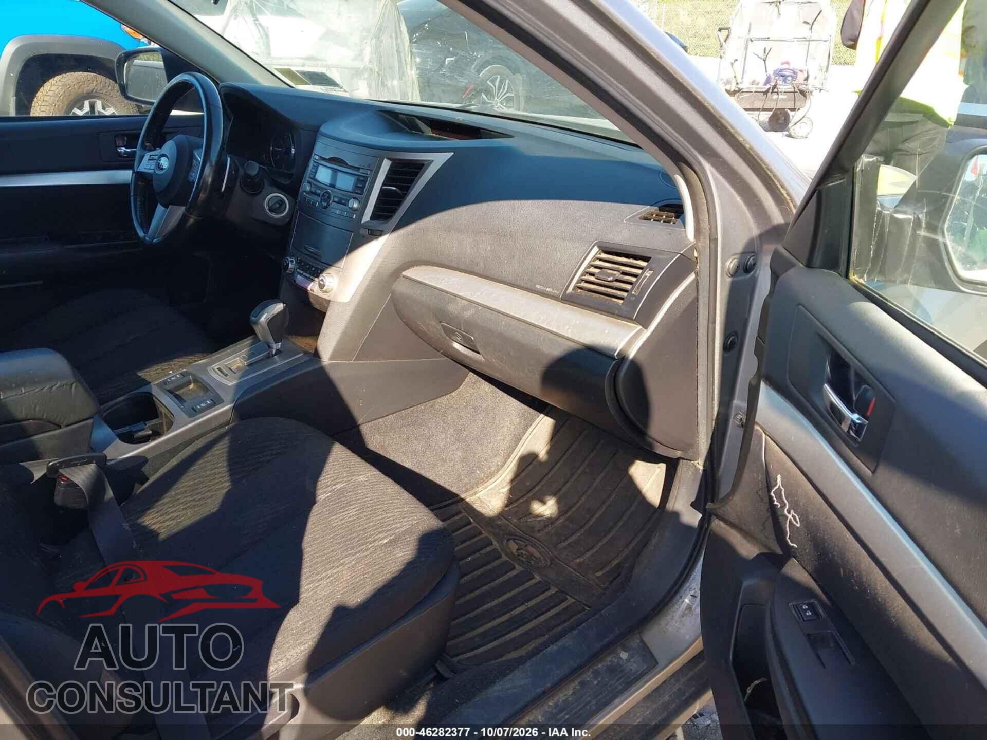 SUBARU OUTBACK 2010 - 4S4BRBCC5A3370792
