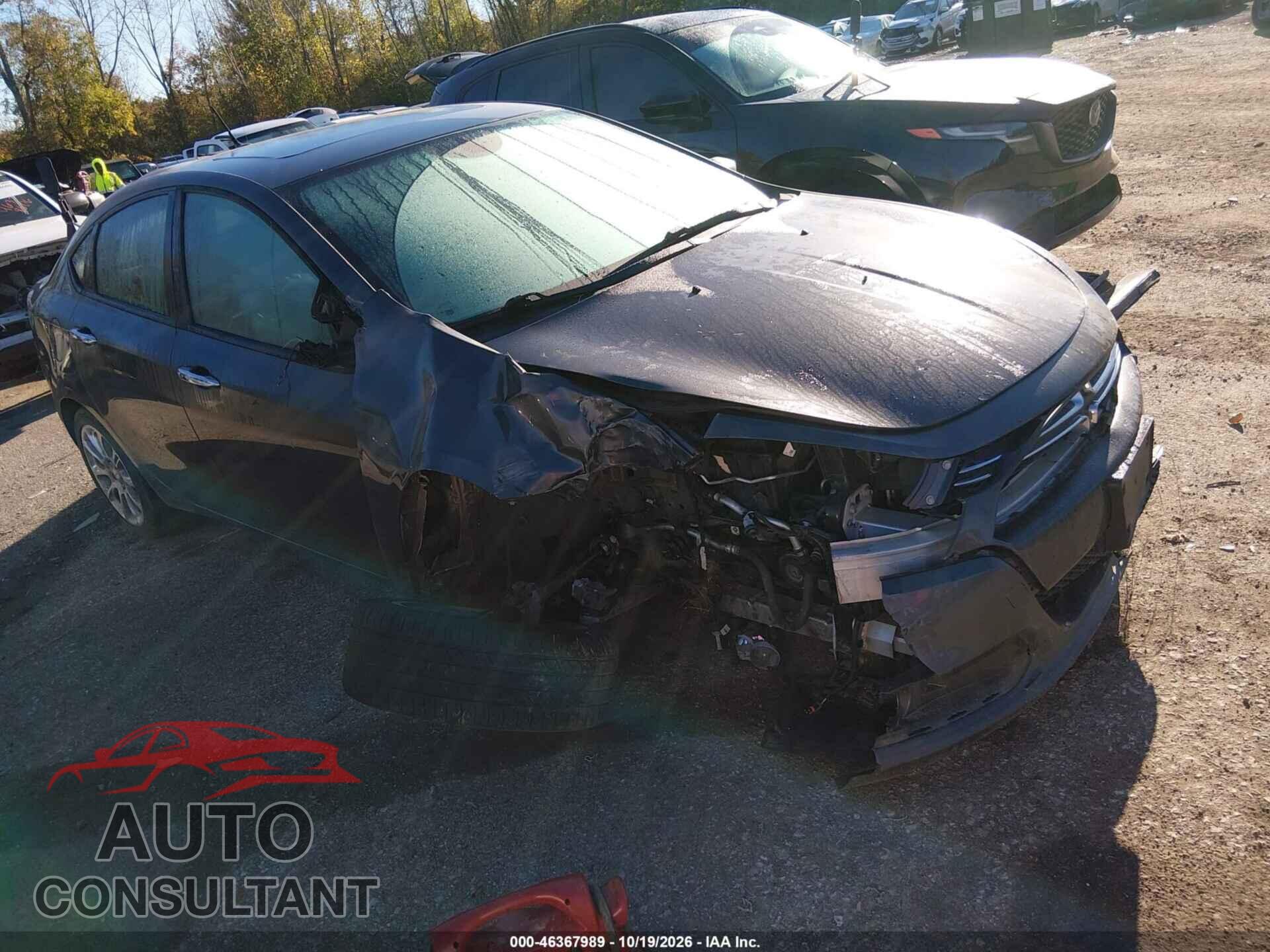 DODGE DART 2015 - 1C3CDFCB2FD213717