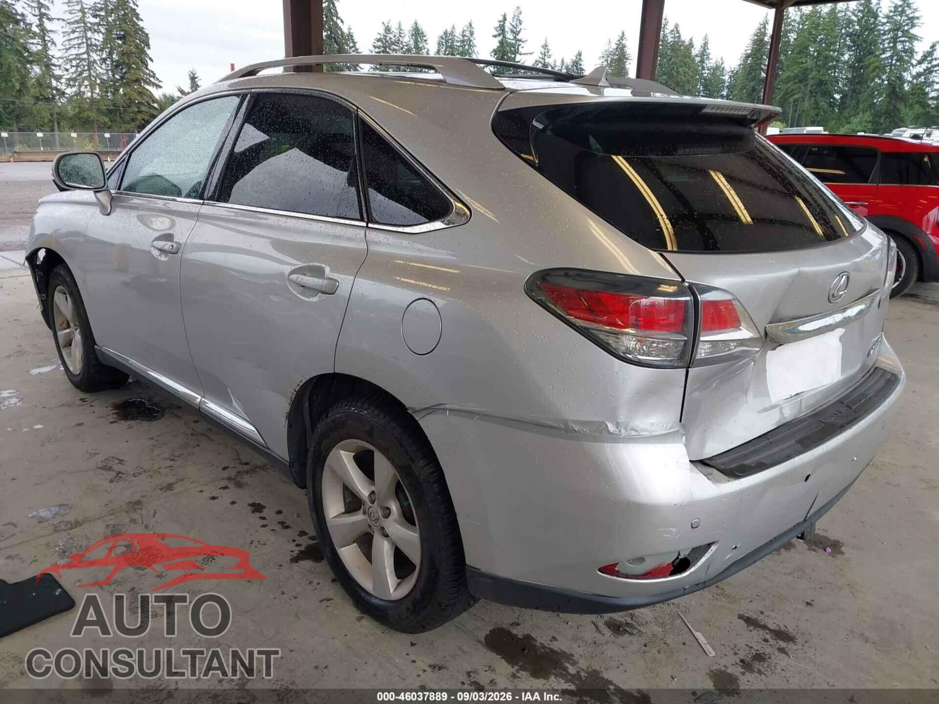 LEXUS RX 350 2013 - 2T2BK1BA3DC166079