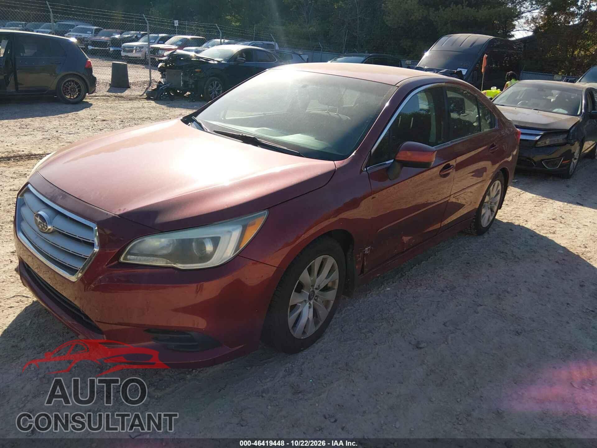 SUBARU LEGACY 2015 - 4S3BNBC69F3048853