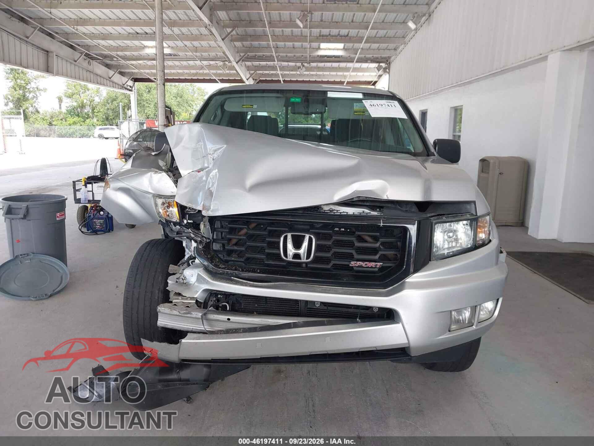HONDA RIDGELINE 2013 - 5FPYK1F76DB002003