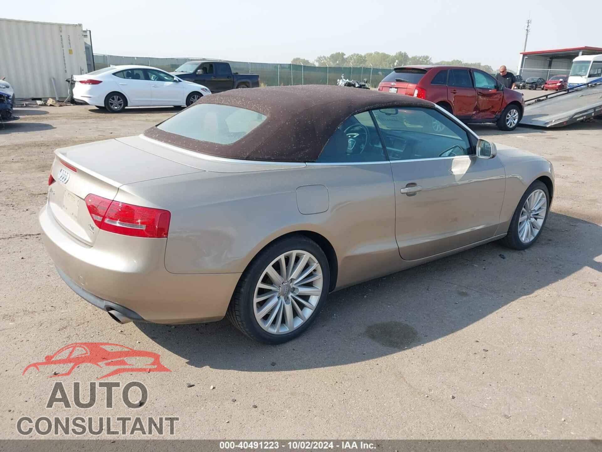 AUDI A5 2011 - WAULFAFH5BN009097
