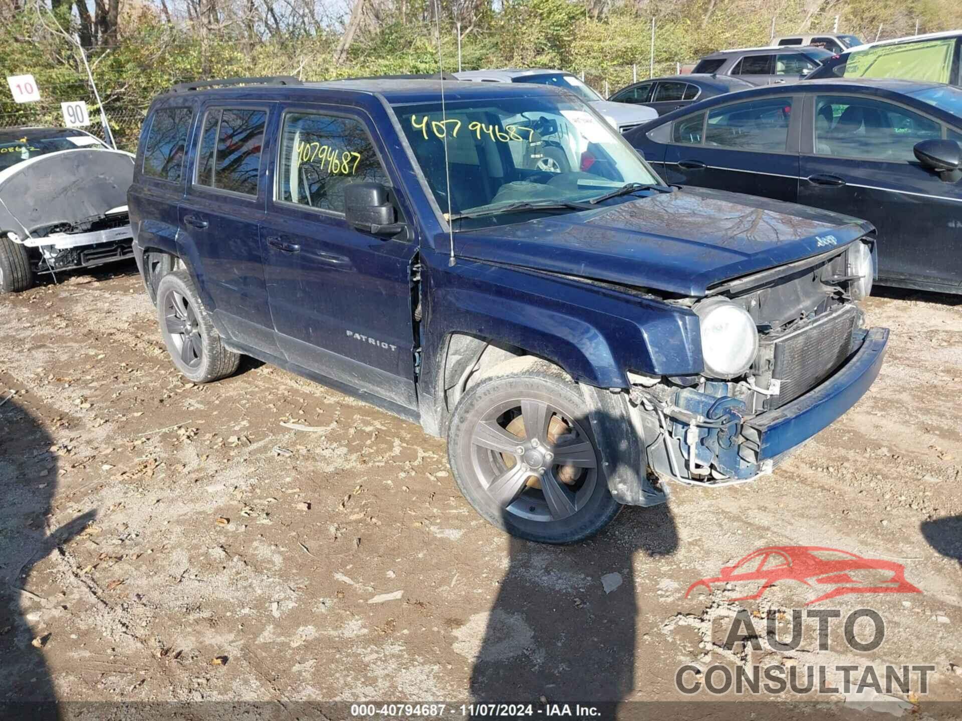 JEEP PATRIOT 2015 - 1C4NJPFA7FD398725