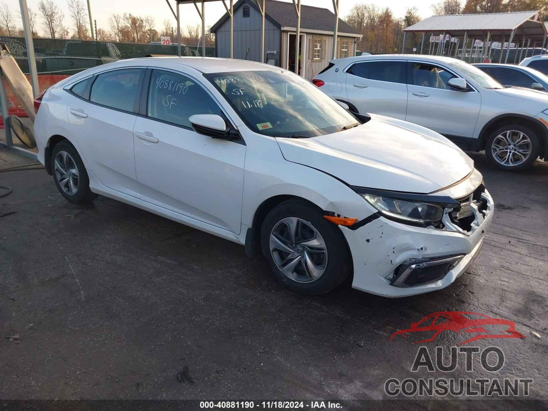 HONDA CIVIC 2019 - 2HGFC2F62KH506891