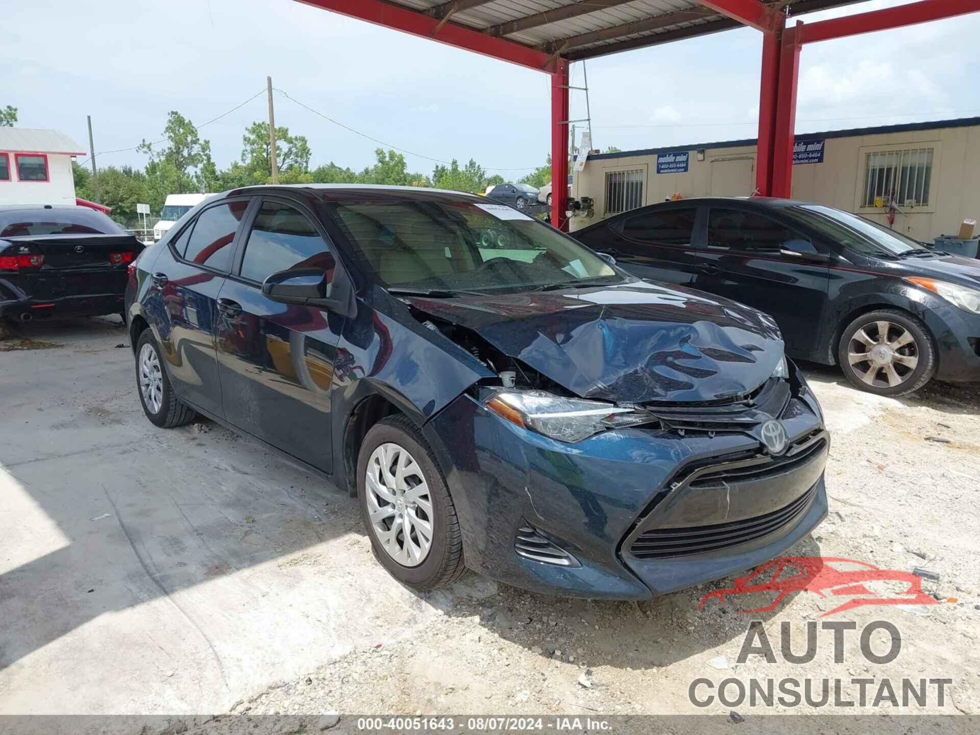 TOYOTA COROLLA 2019 - 5YFBURHE4KP929411